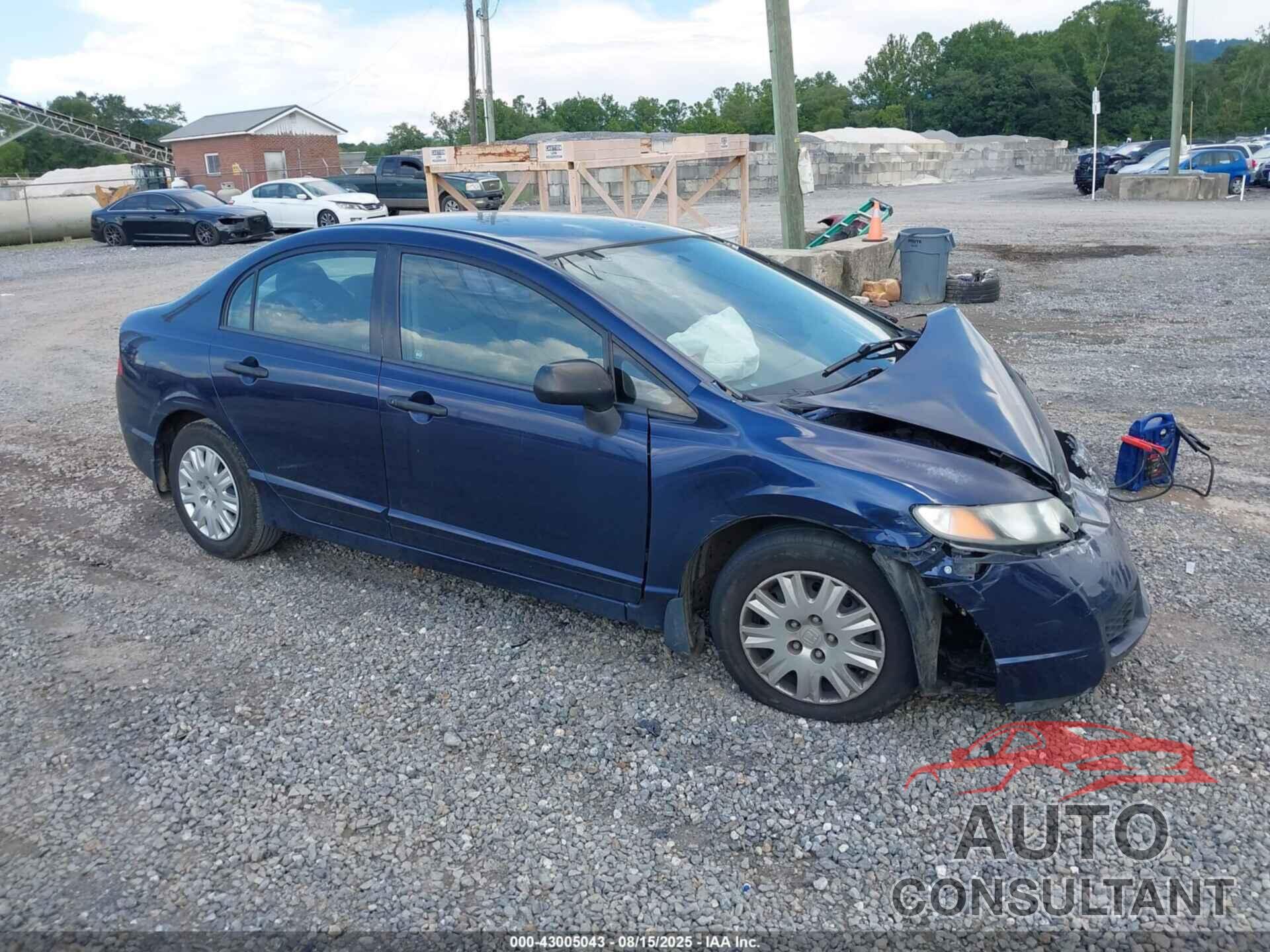 HONDA CIVIC 2011 - 2HGFA1F31BH509867