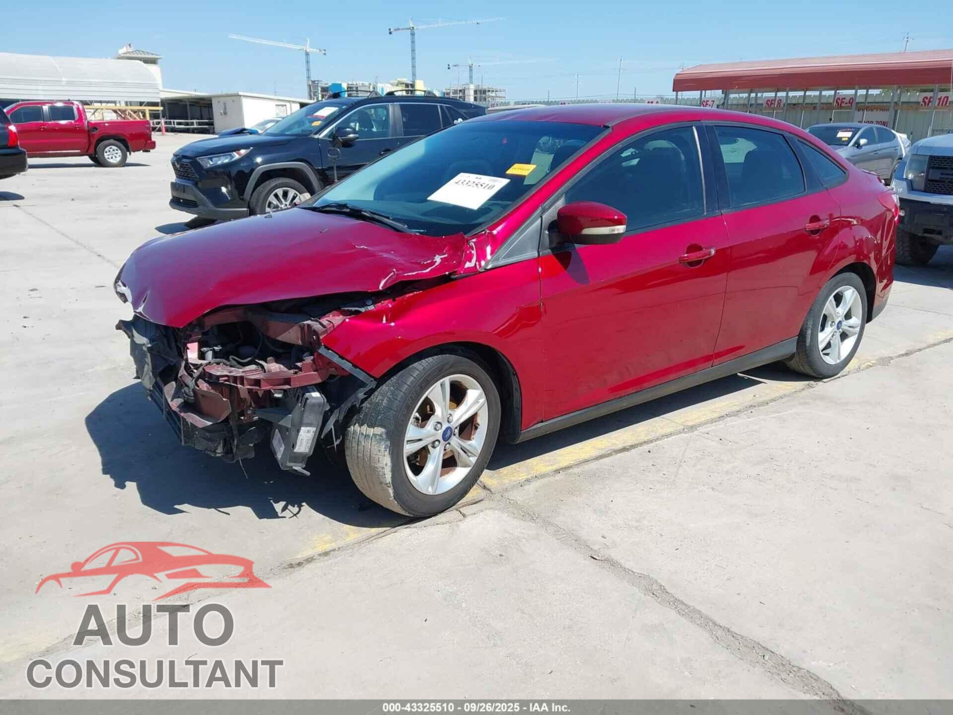 FORD FOCUS 2014 - 1FADP3F25EL183561