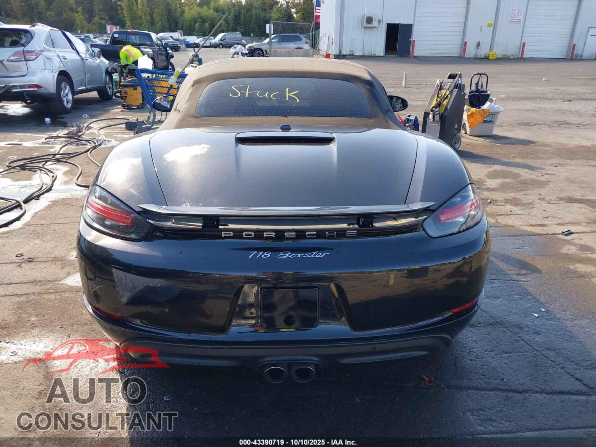PORSCHE 718 BOXSTER 2018 - WP0CA2A88JS210426