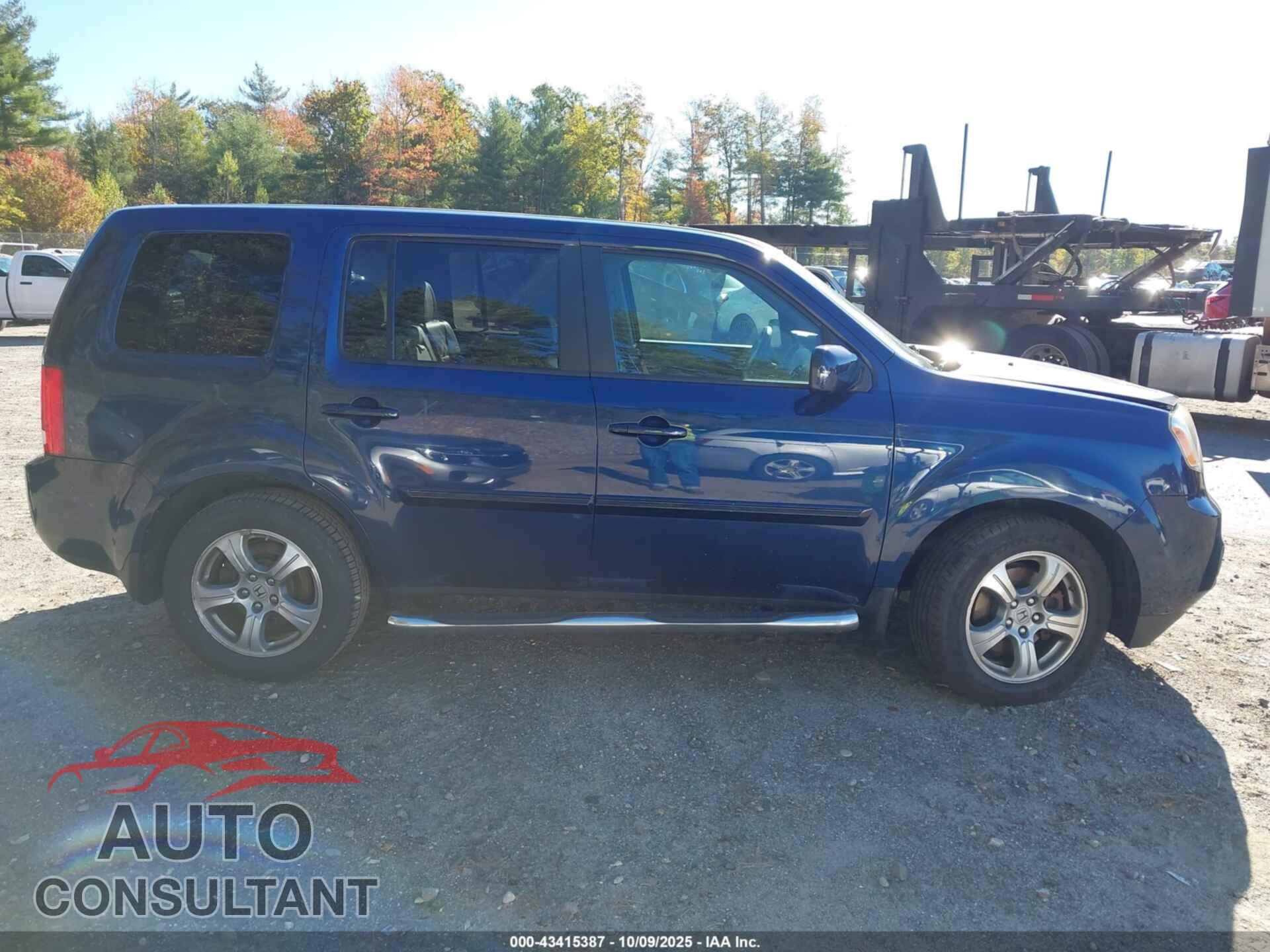 HONDA PILOT 2013 - 5FNYF4H69DB070377