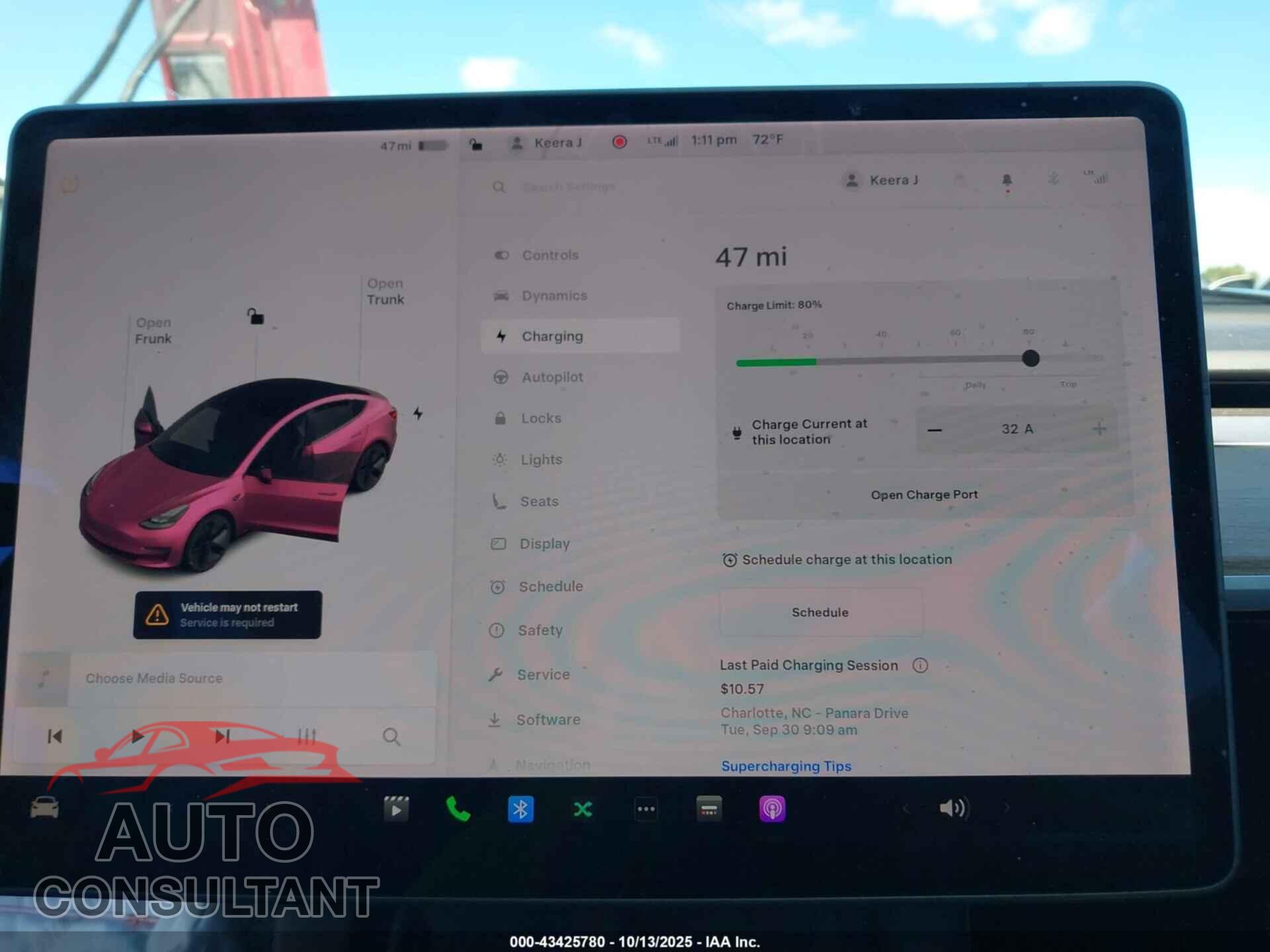 TESLA MODEL 3 2021 - 5YJ3E1EA2MF907099
