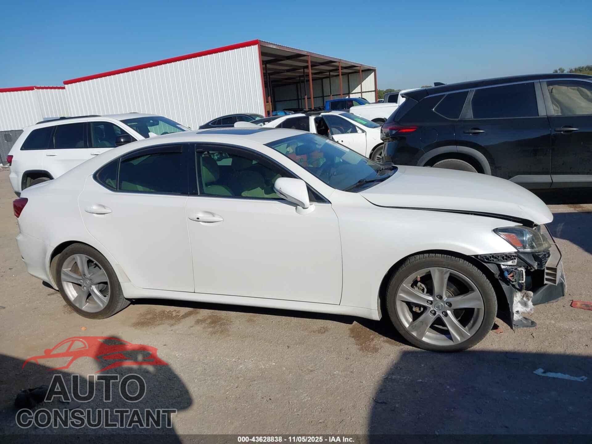 LEXUS IS 250 2011 - JTHBF5C29B5145642