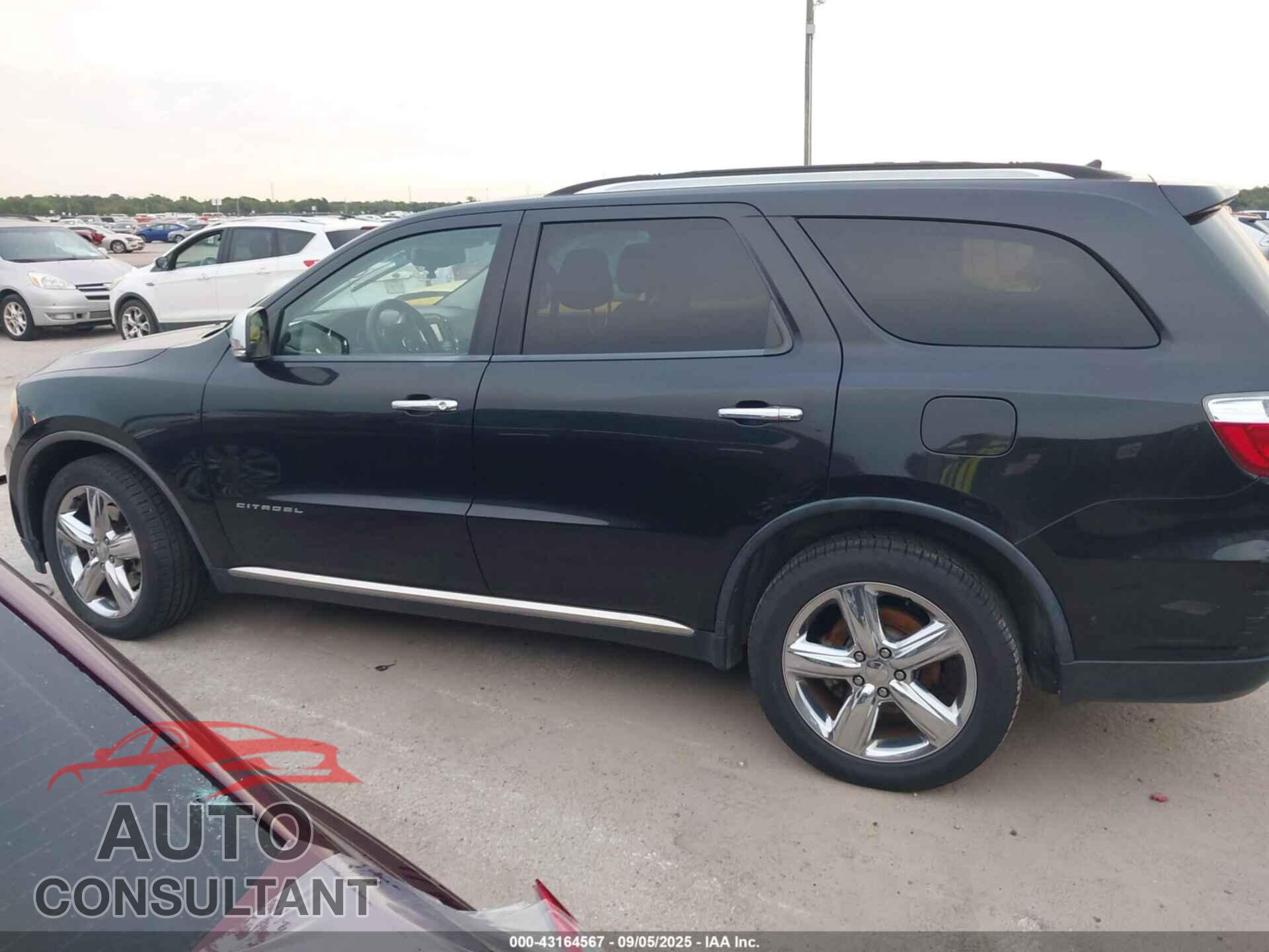 DODGE DURANGO 2012 - 1C4RDHEG5CC284891