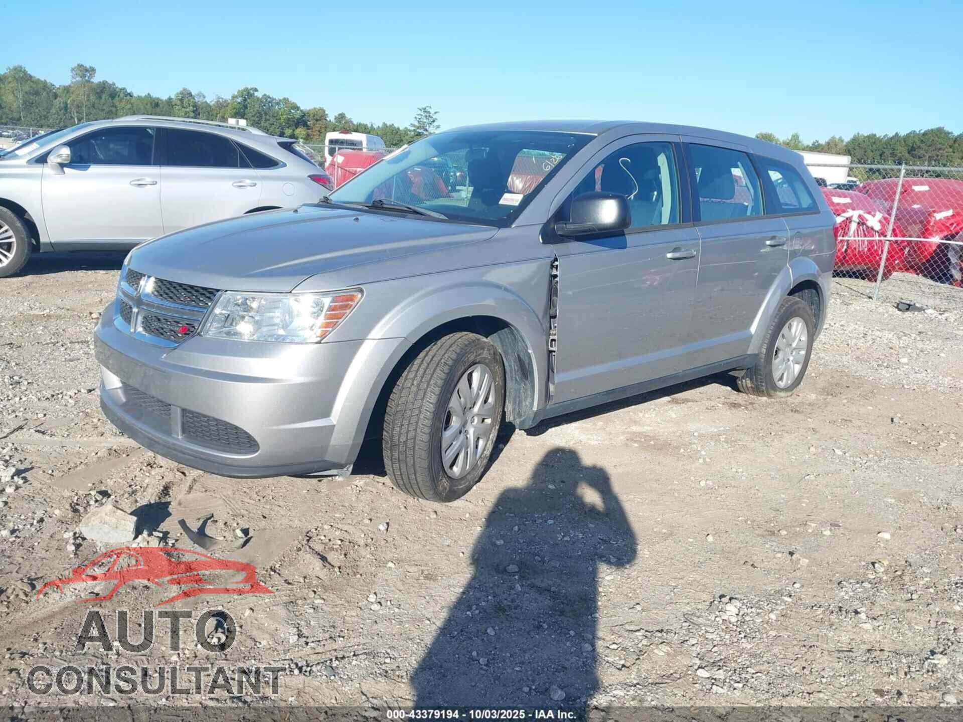 DODGE JOURNEY 2015 - 3C4PDCAB9FT679850