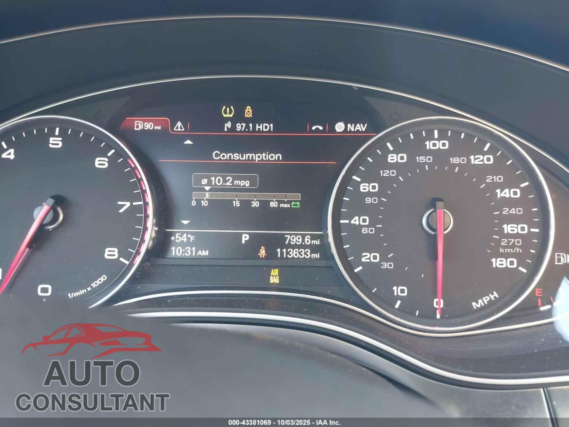 AUDI A6 2014 - WAUGFAFC9EN050102