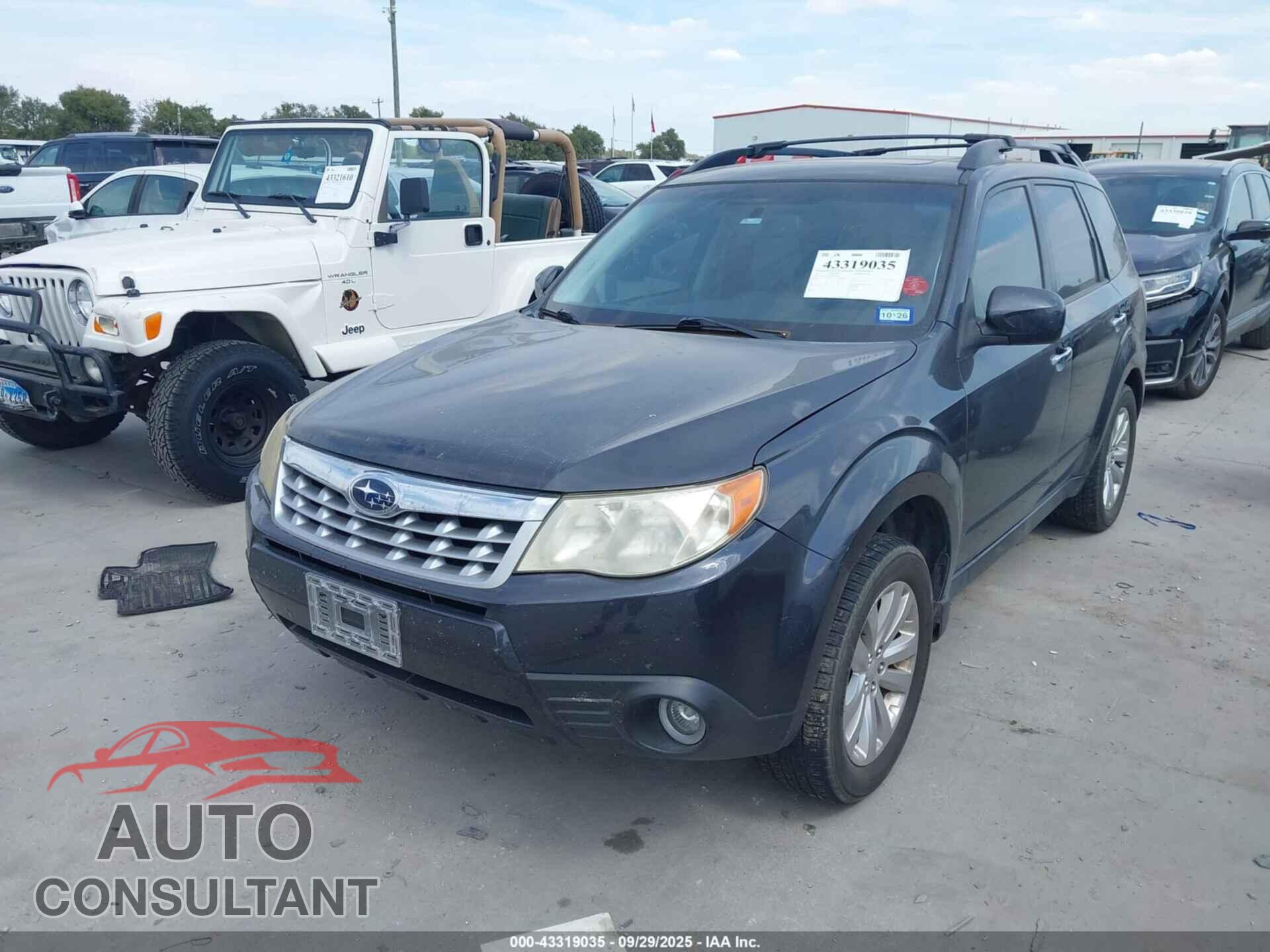SUBARU FORESTER 2013 - JF2SHAEC6DH406318