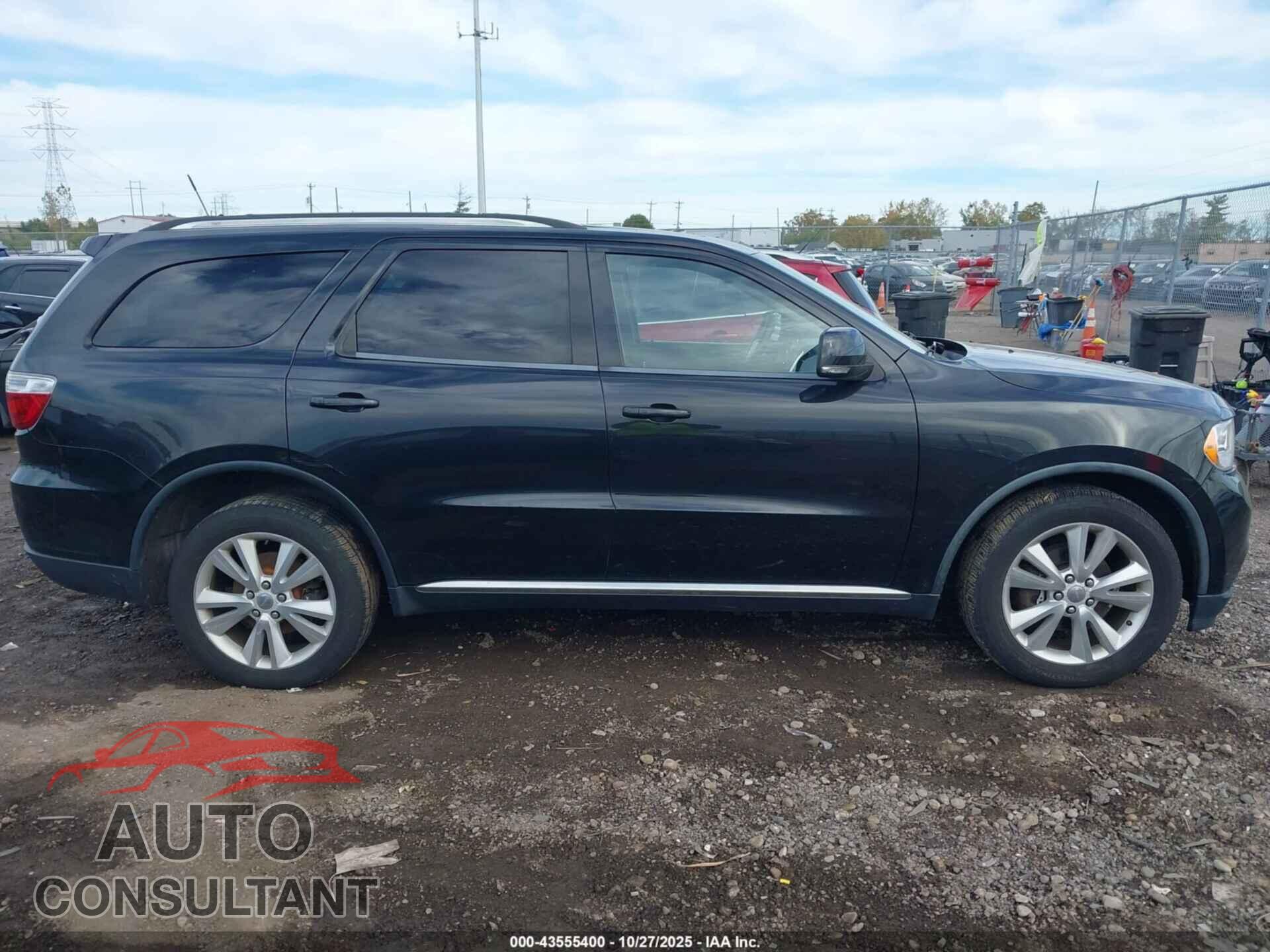 DODGE DURANGO 2012 - 1C4RDHDG8CC206624