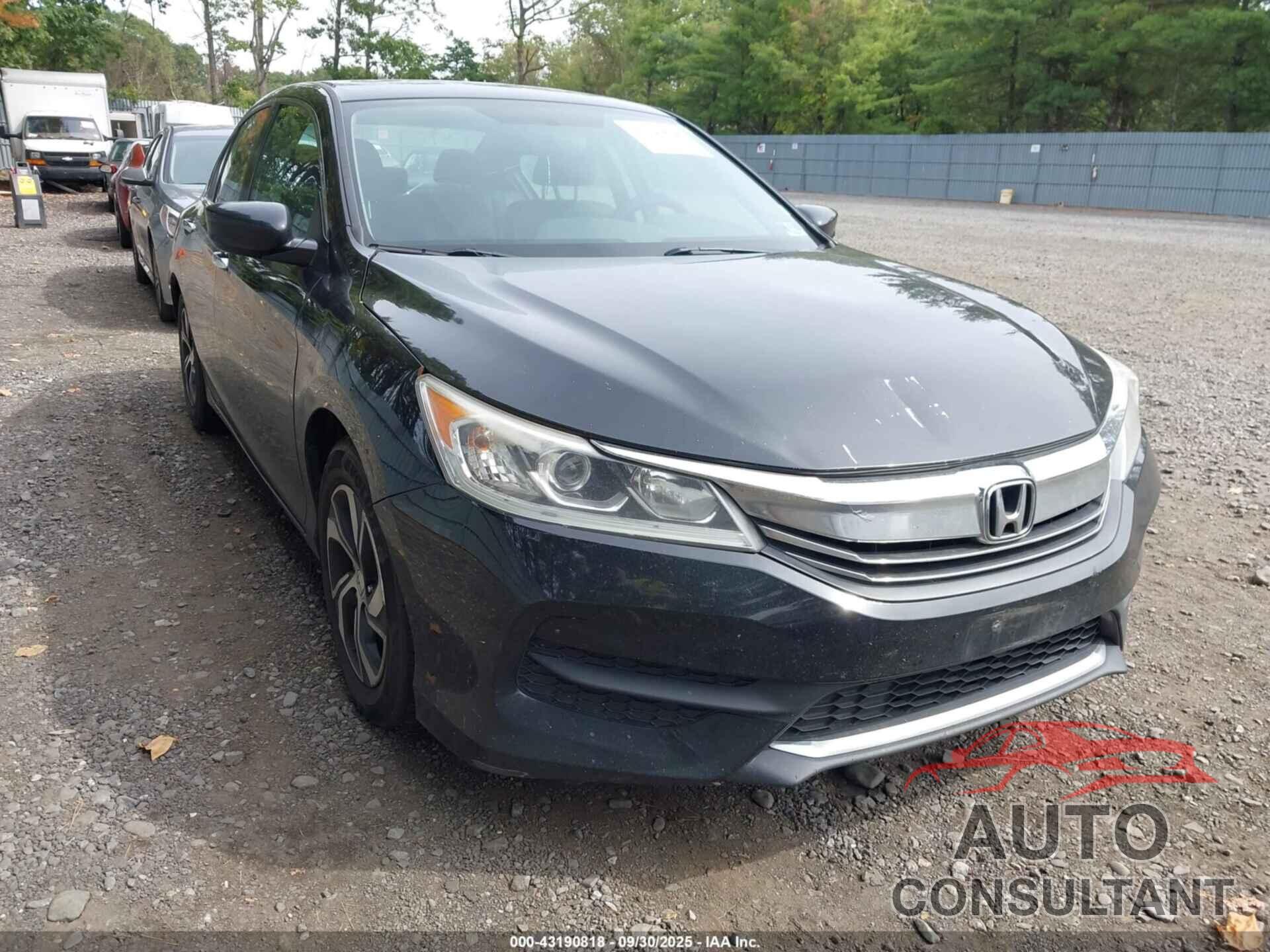 HONDA ACCORD 2017 - 1HGCR2F30HA301164