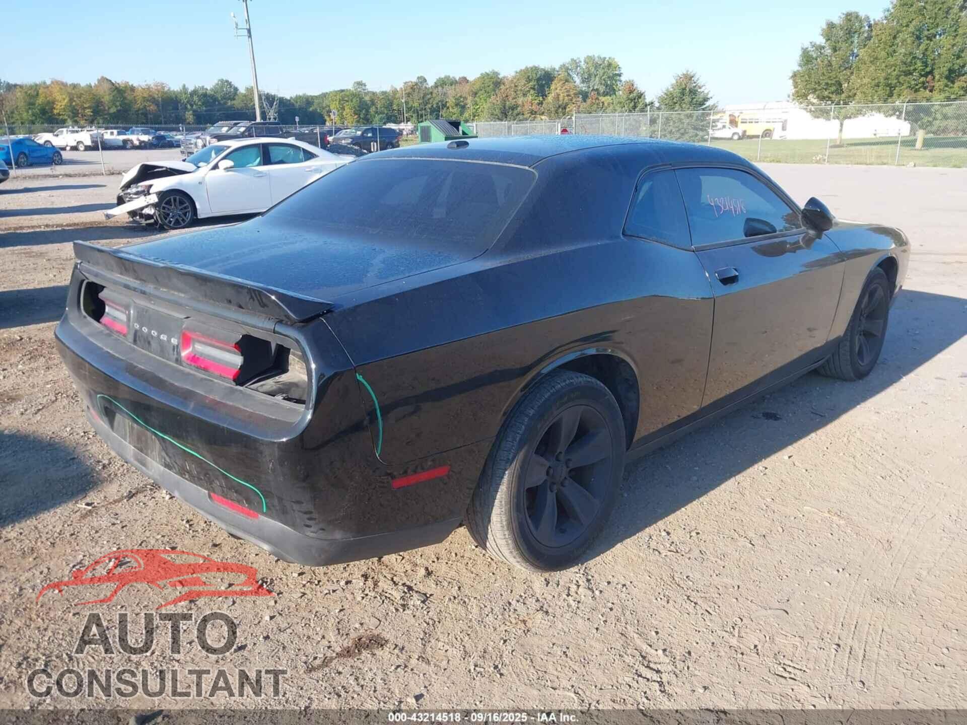 DODGE CHALLENGER 2015 - 2C3CDZAG9FH850803