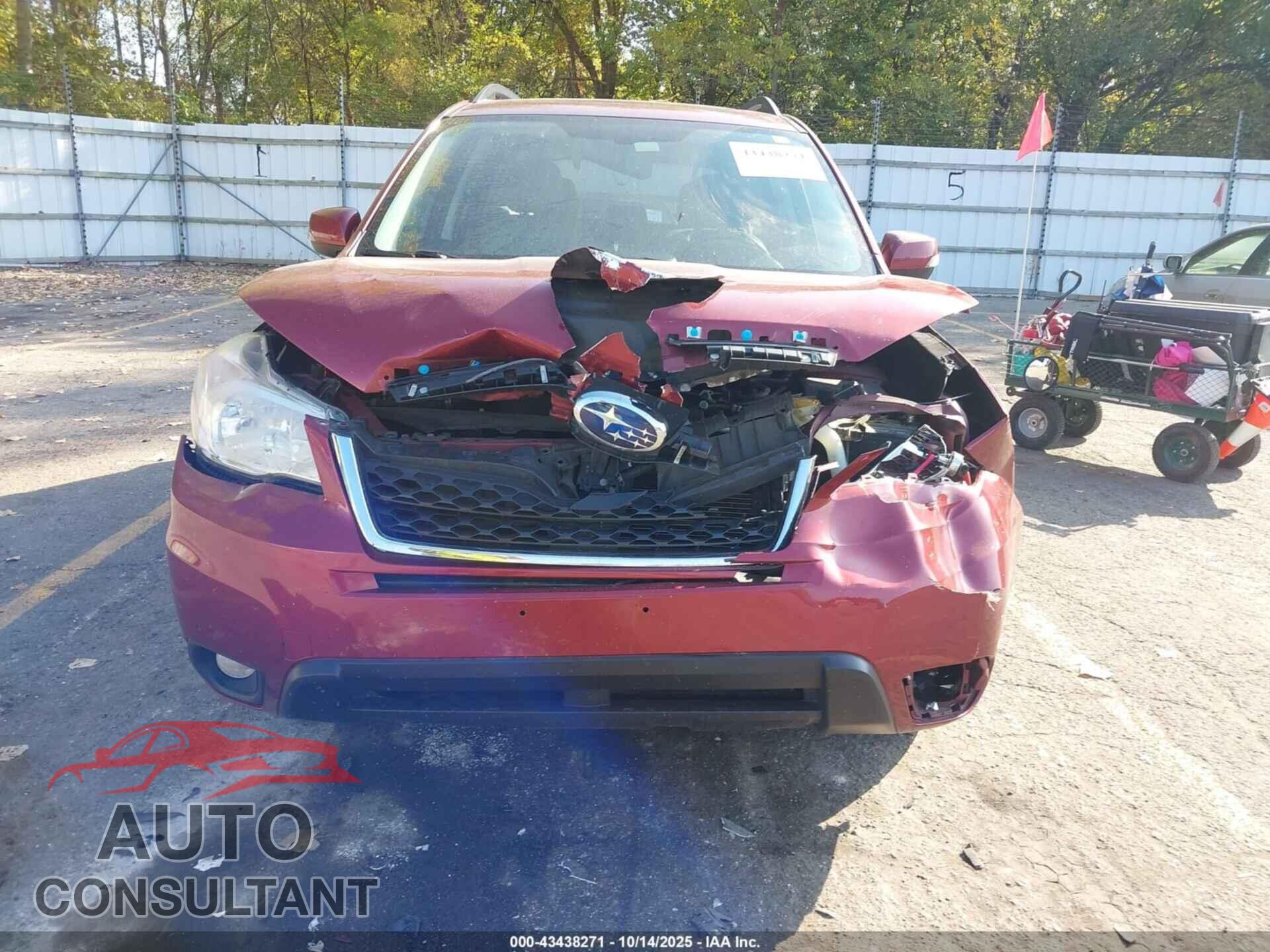 SUBARU FORESTER 2014 - JF2SJAMC9EH456573