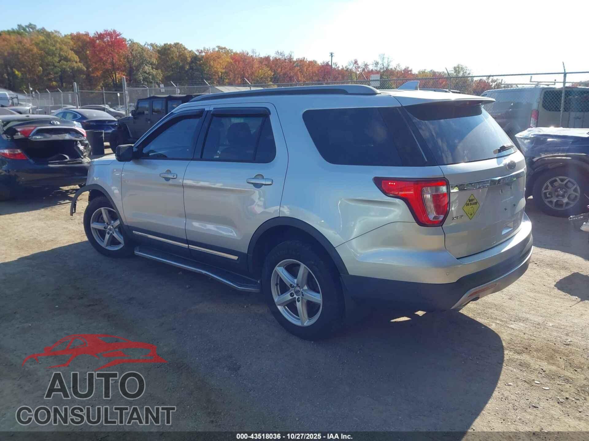 FORD EXPLORER 2017 - 1FM5K8D87HGA06407