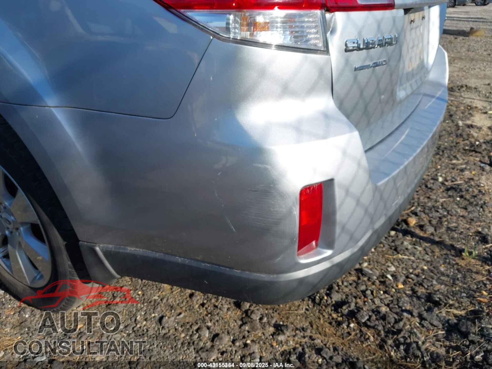 SUBARU OUTBACK 2012 - 4S4BRBLC0C3205347