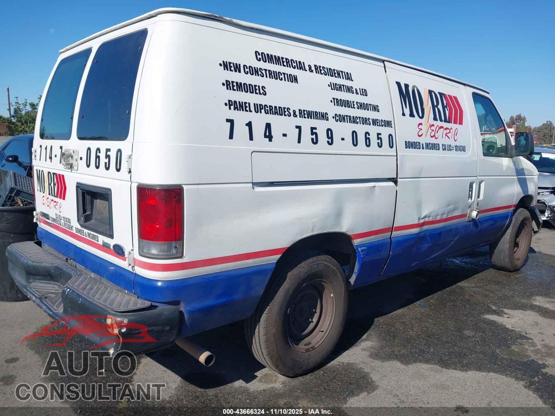 FORD E-150 2011 - 1FTNE1EW9BDA19183