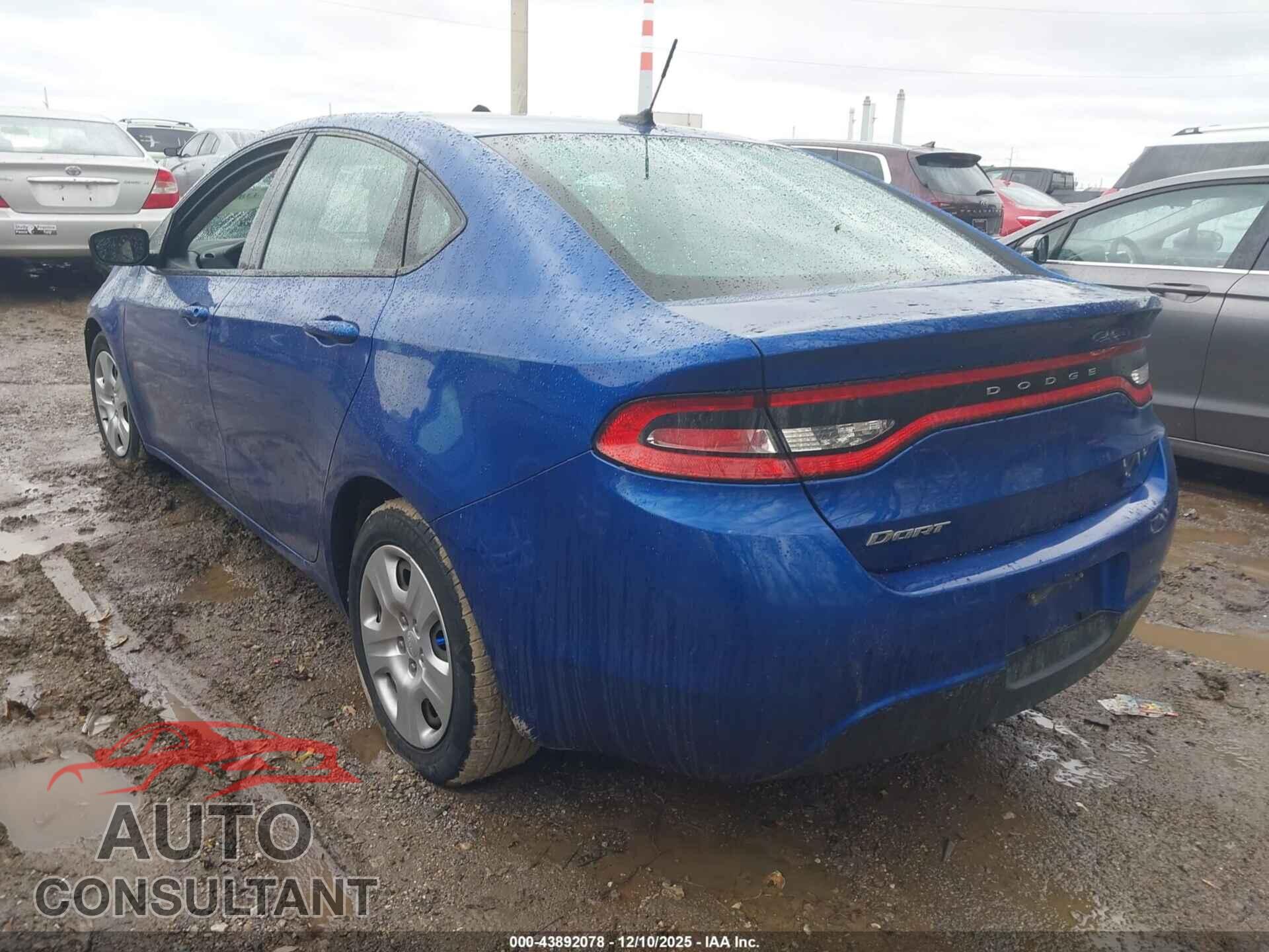 DODGE DART 2014 - 1C3CDFAA9ED738184
