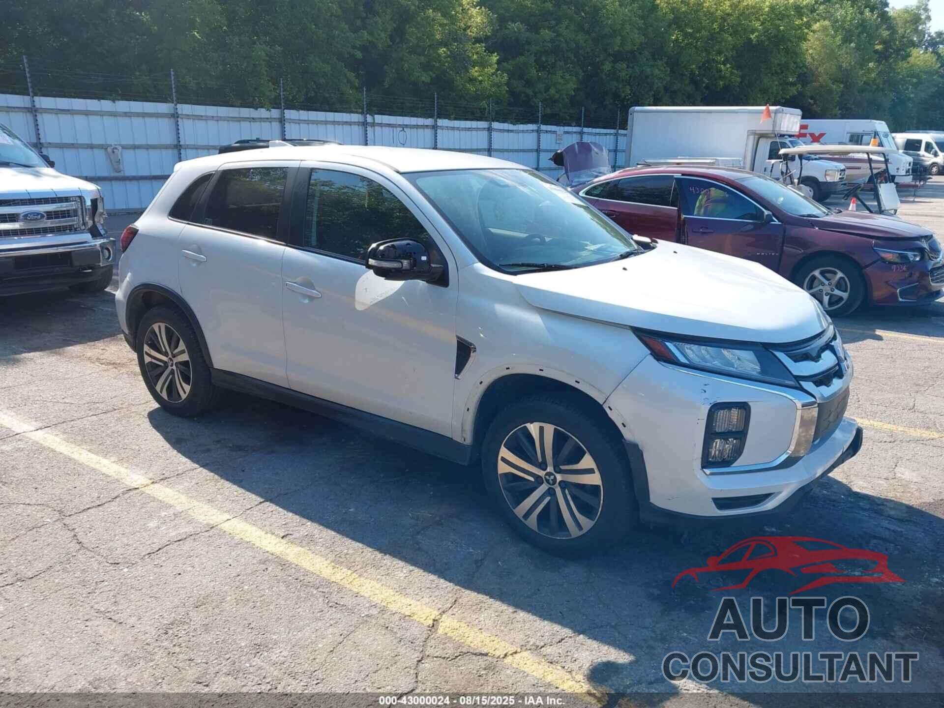 MITSUBISHI OUTLANDER SPORT 2022 - JA4ARUAU6NU000968