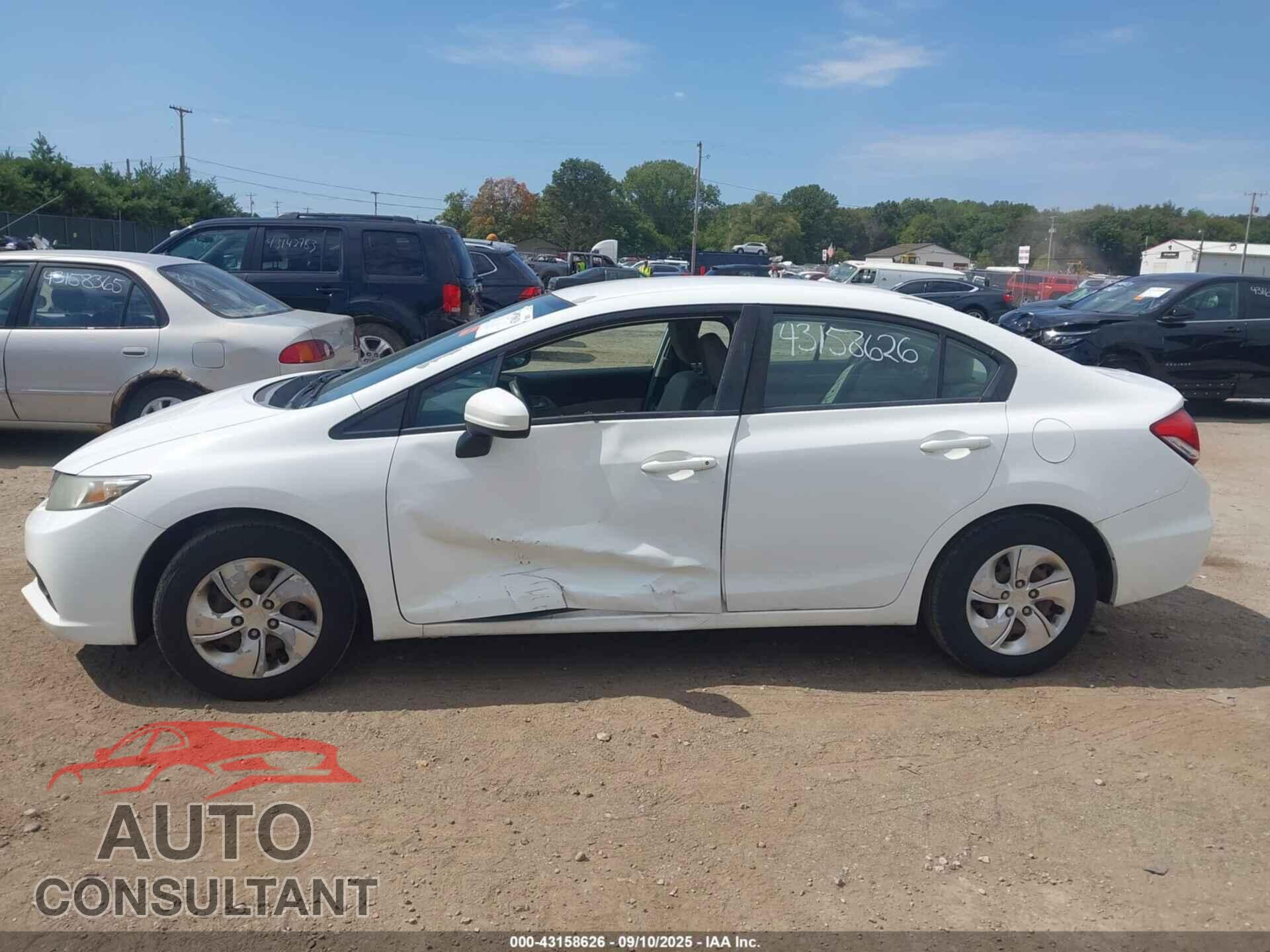 HONDA CIVIC 2014 - 19XFB2F5XEE013310