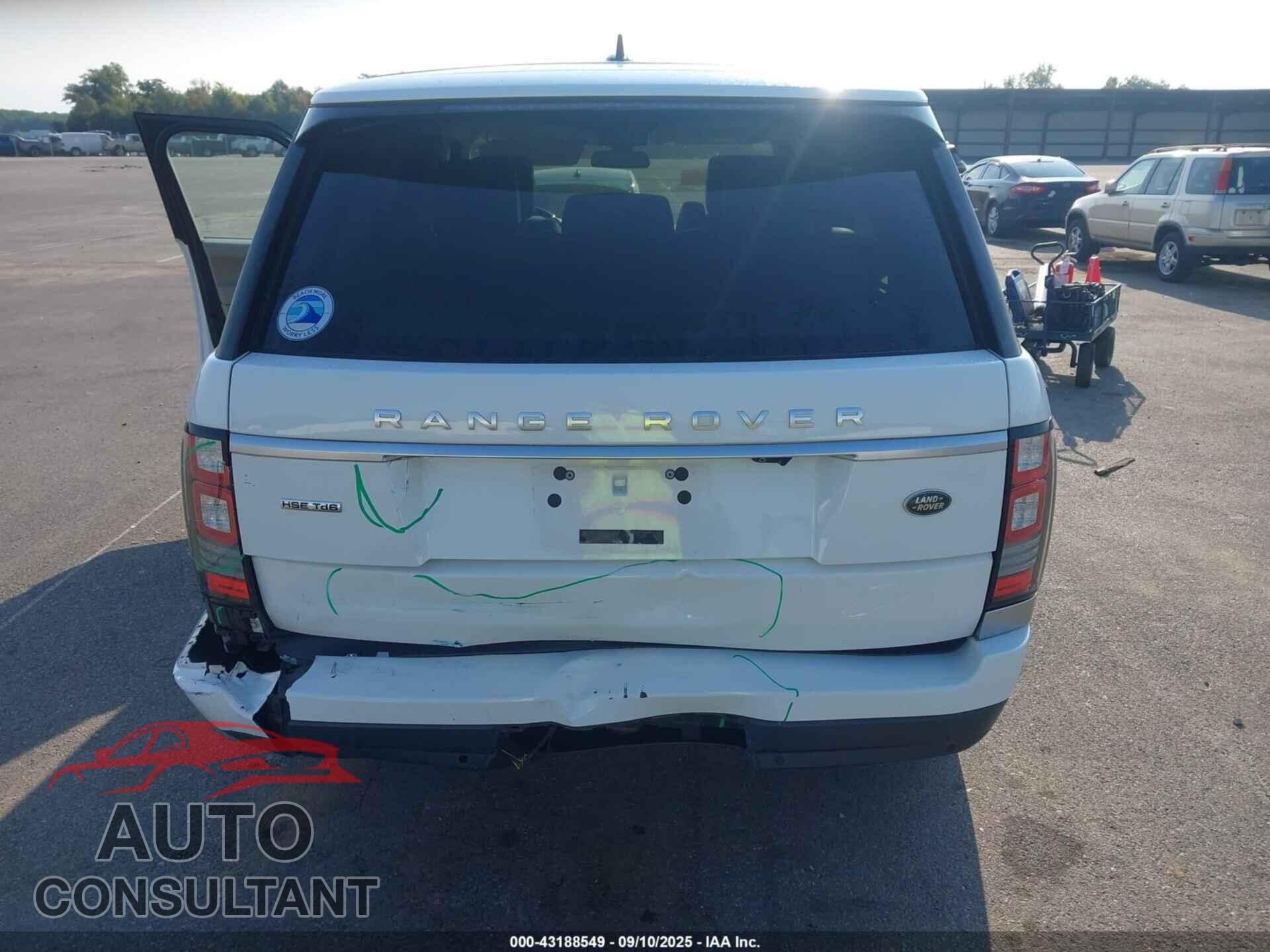 LAND ROVER RANGE ROVER 2016 - SALGS2KF4GA263353