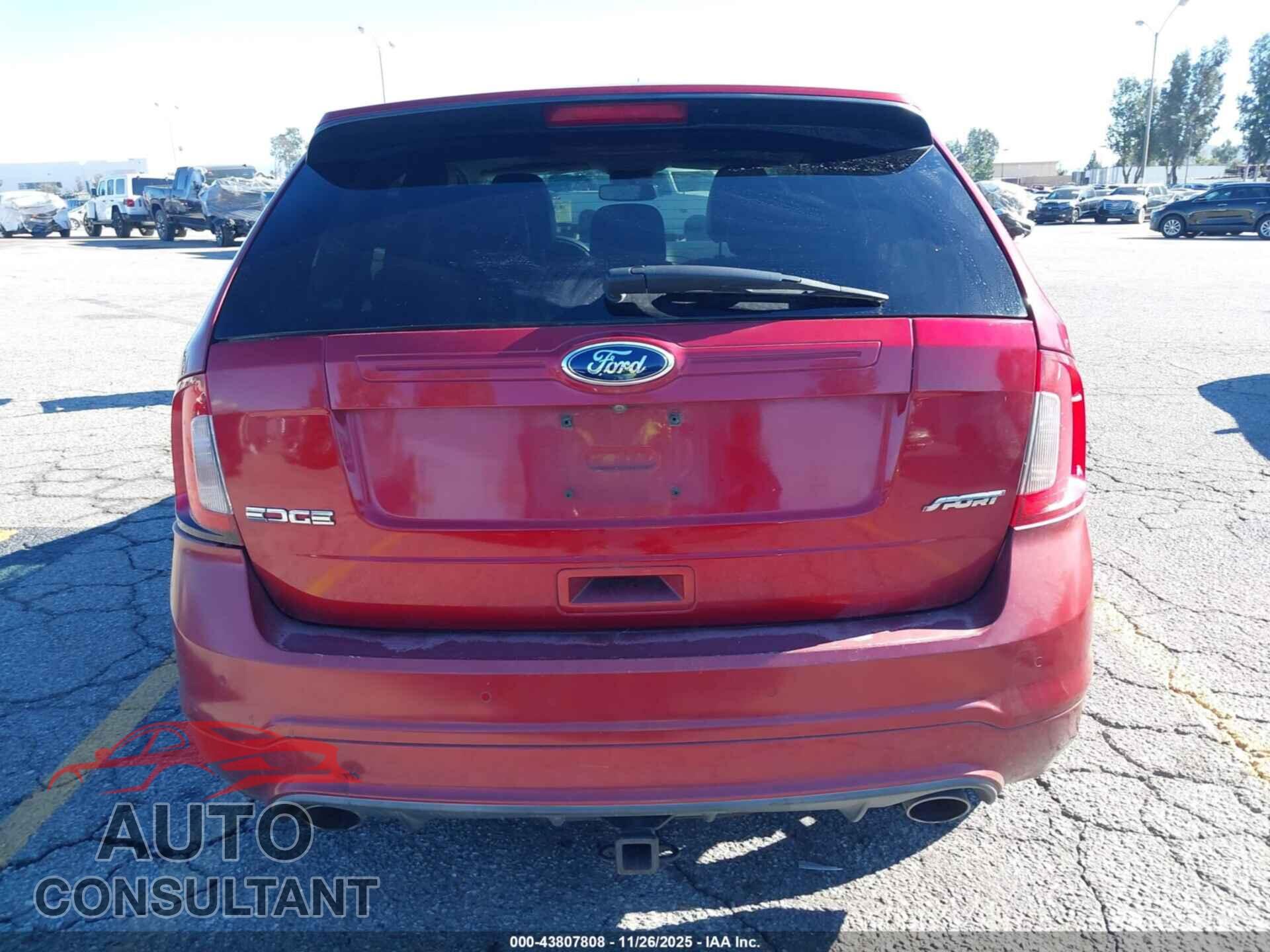 FORD EDGE 2013 - 2FMDK3AK4DBA95627