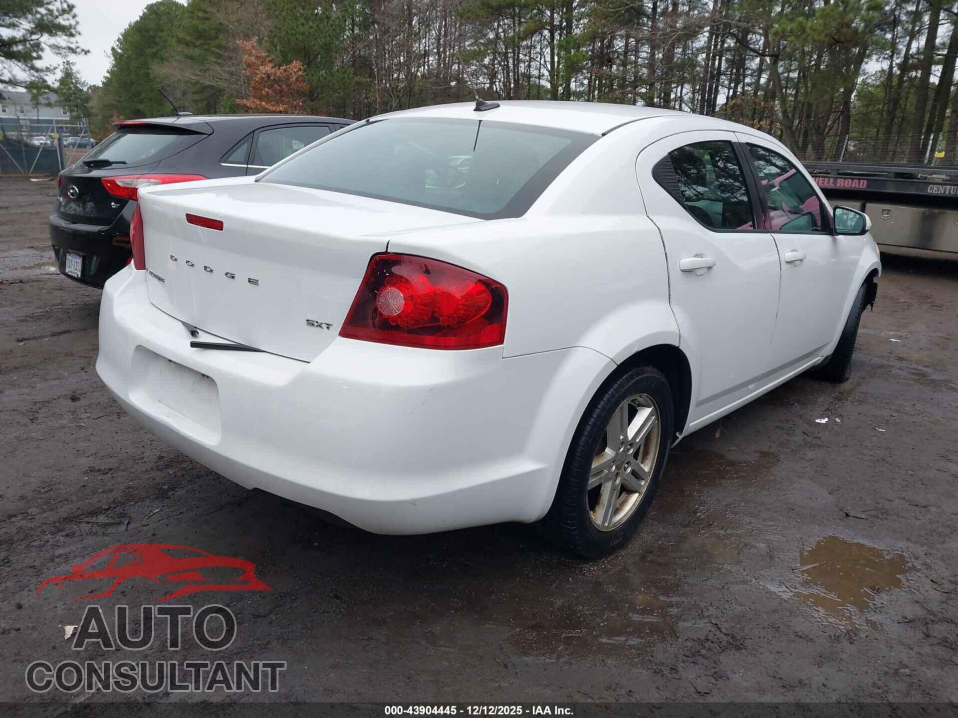 DODGE AVENGER 2014 - 1C3CDZCB0EN187645