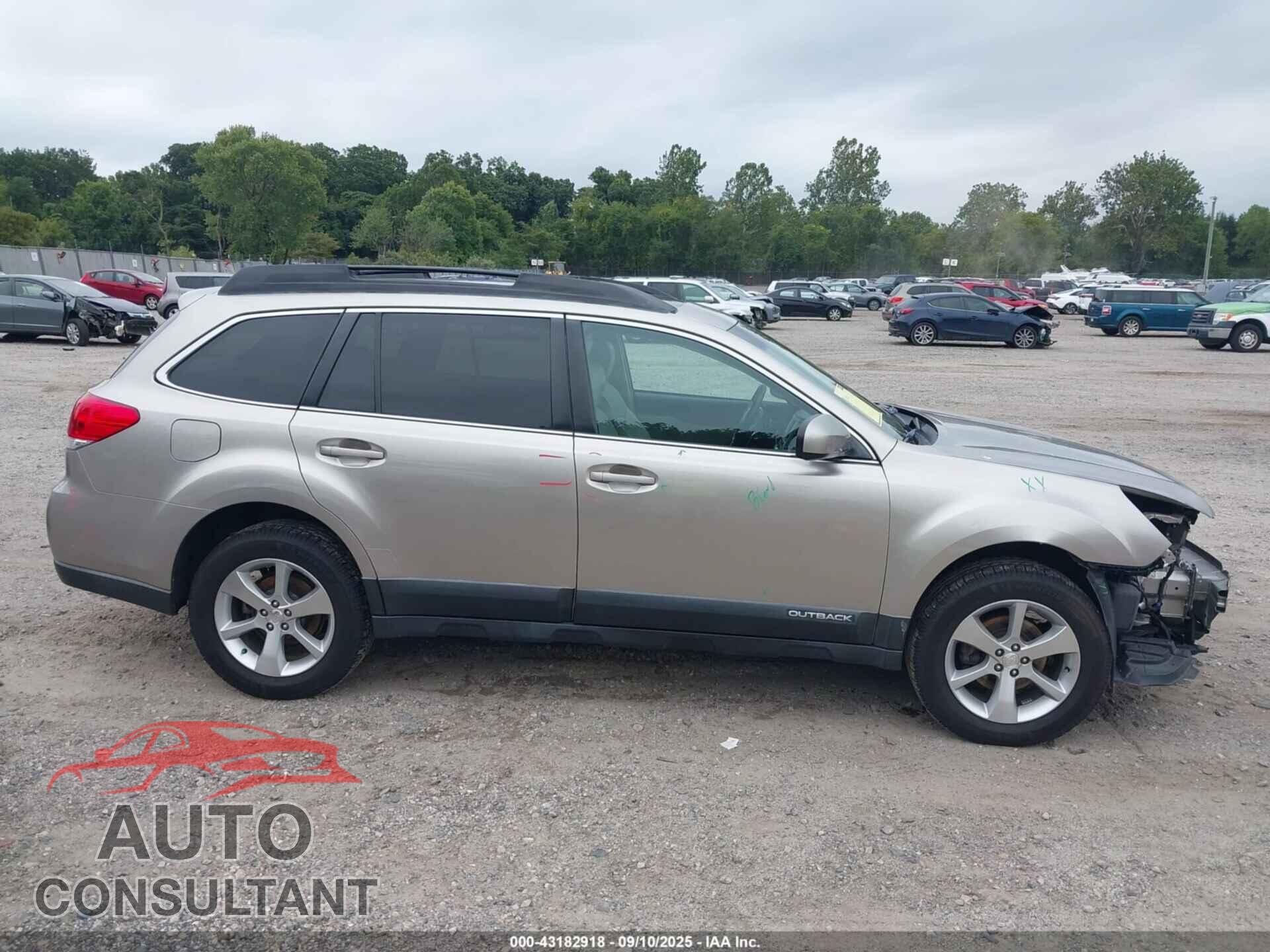 SUBARU OUTBACK 2014 - 4S4BRBMC8E3318285