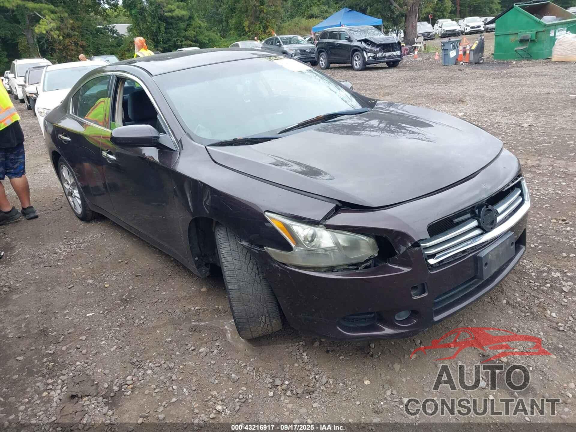 NISSAN MAXIMA 2014 - 1N4AA5AP6EC482267
