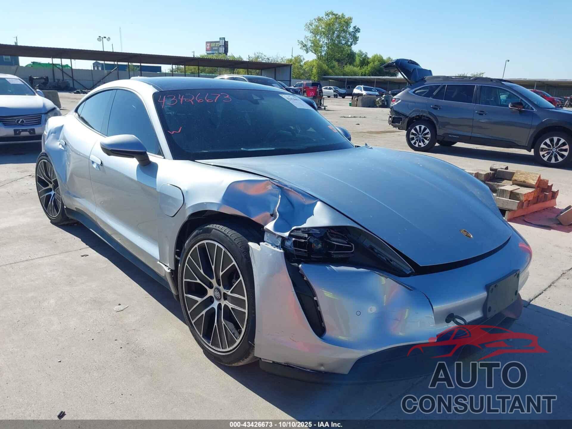 PORSCHE TAYCAN 2021 - WP0AA2Y14MSA18606