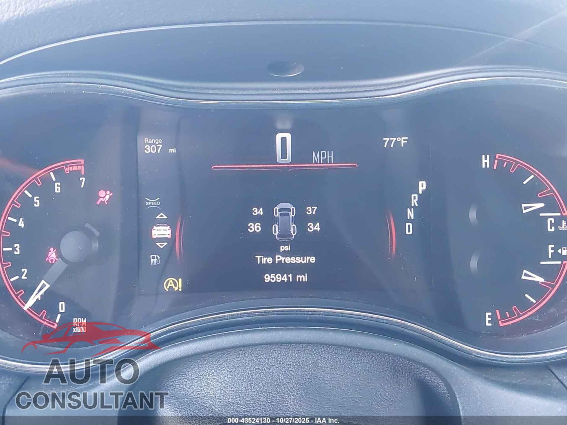 DODGE DURANGO 2019 - 1C4RDJDG1KC827855