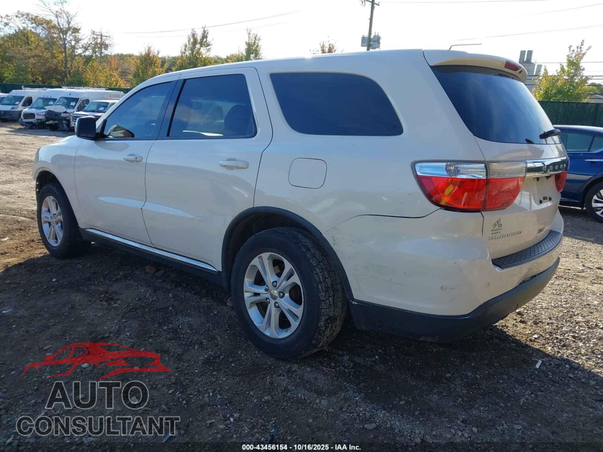 DODGE DURANGO 2012 - 1C4RDHAG0CC358515