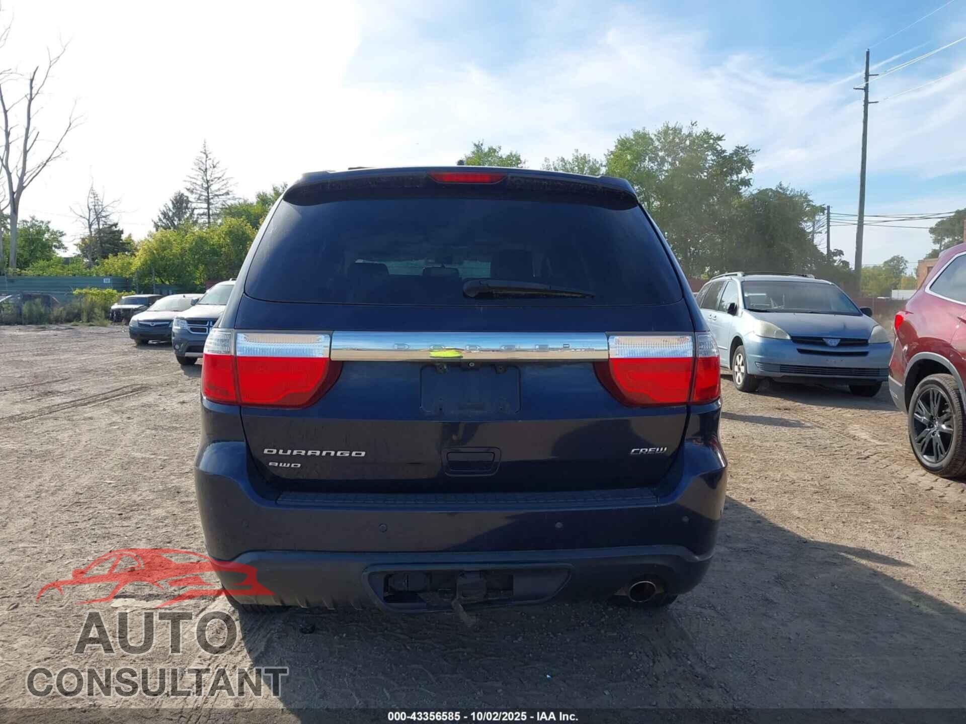 DODGE DURANGO 2013 - 1C4RDJDG2DC695871
