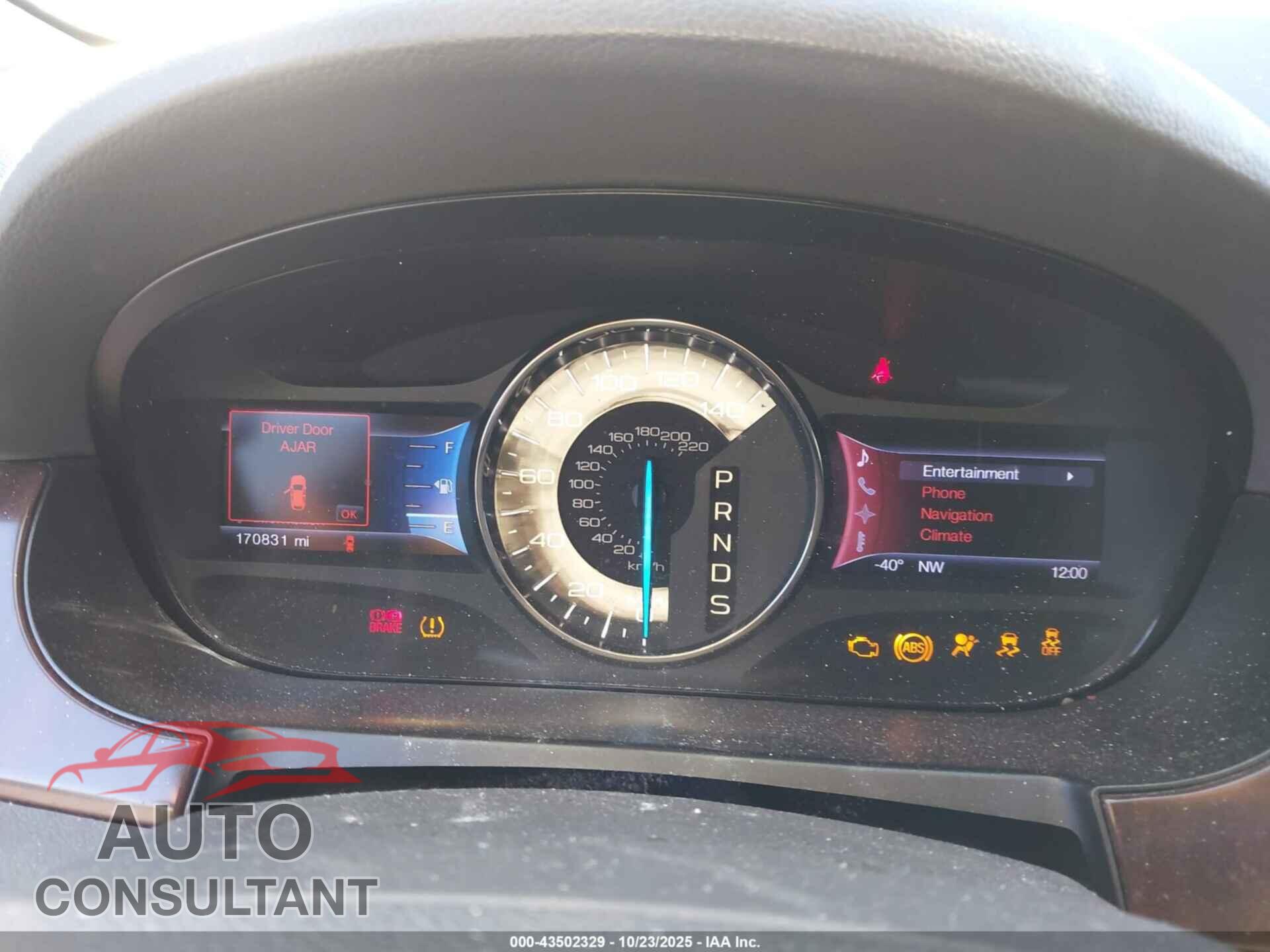 FORD EDGE 2013 - 2FMDK3KC2DBA30606