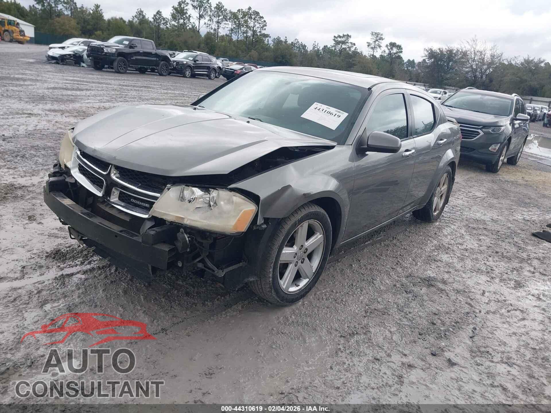 DODGE AVENGER 2012 - 1C3CDZCBXCN112111