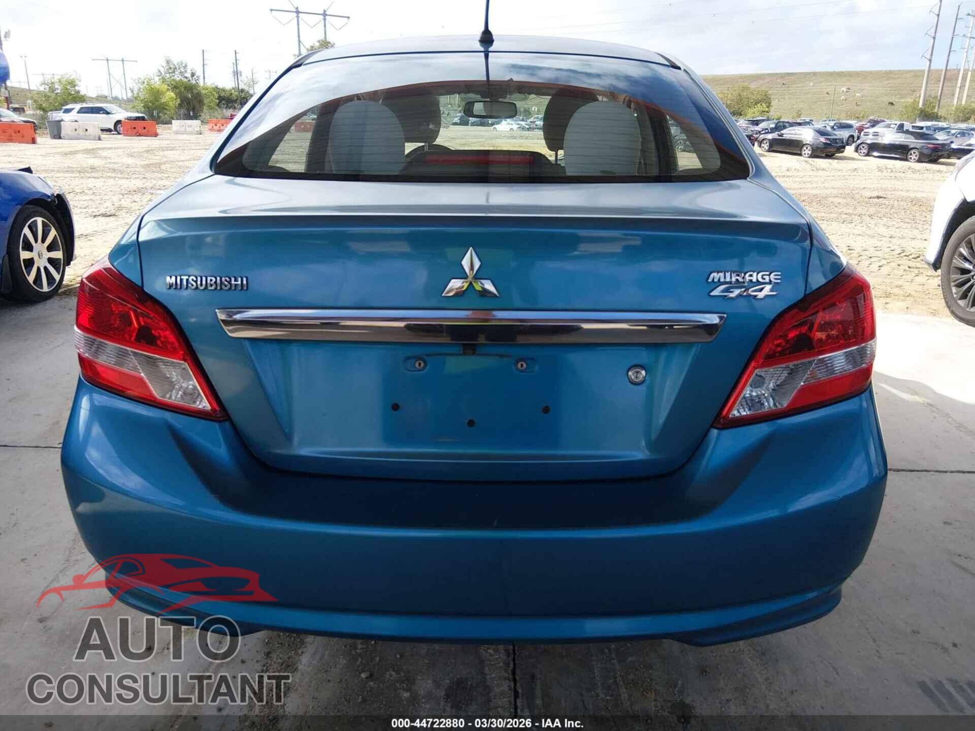 MITSUBISHI MIRAGE G4 2017 - ML32F3FJ0HHF06861