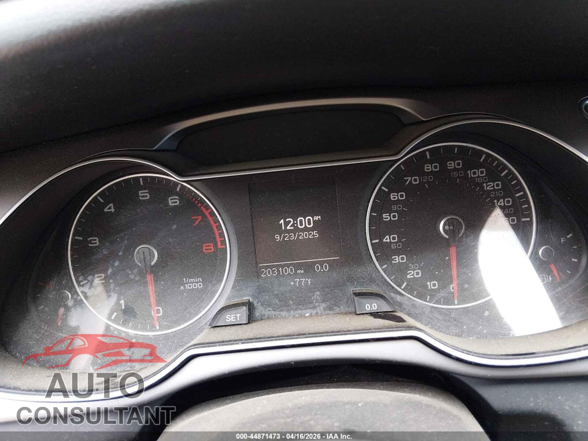 AUDI A4 2013 - WAUAFAFL7DN026966
