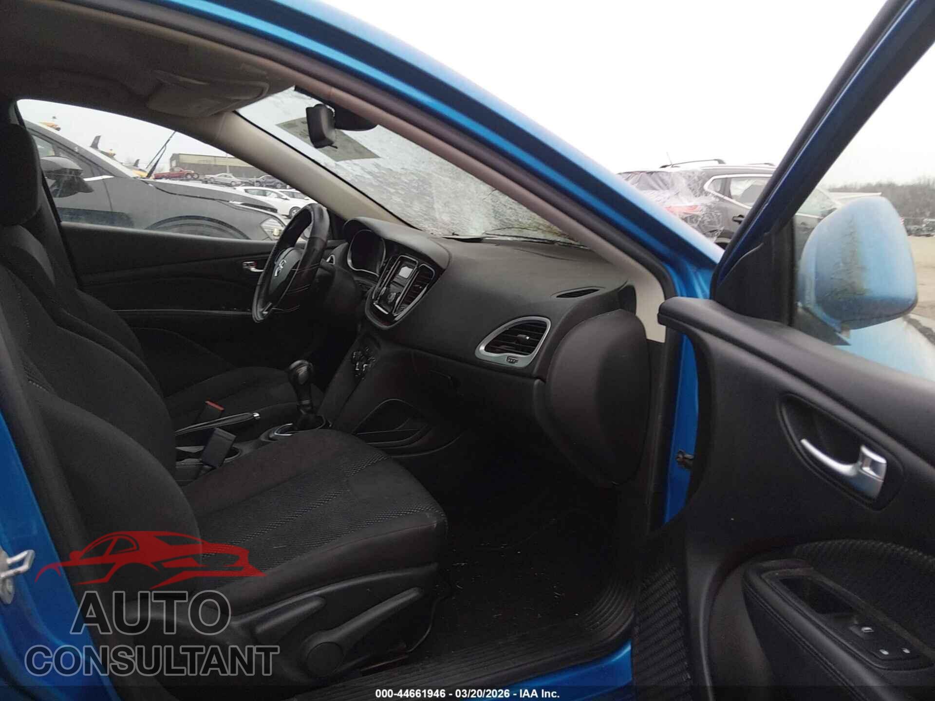 DODGE DART 2016 - 1C3CDFAA9GD644311