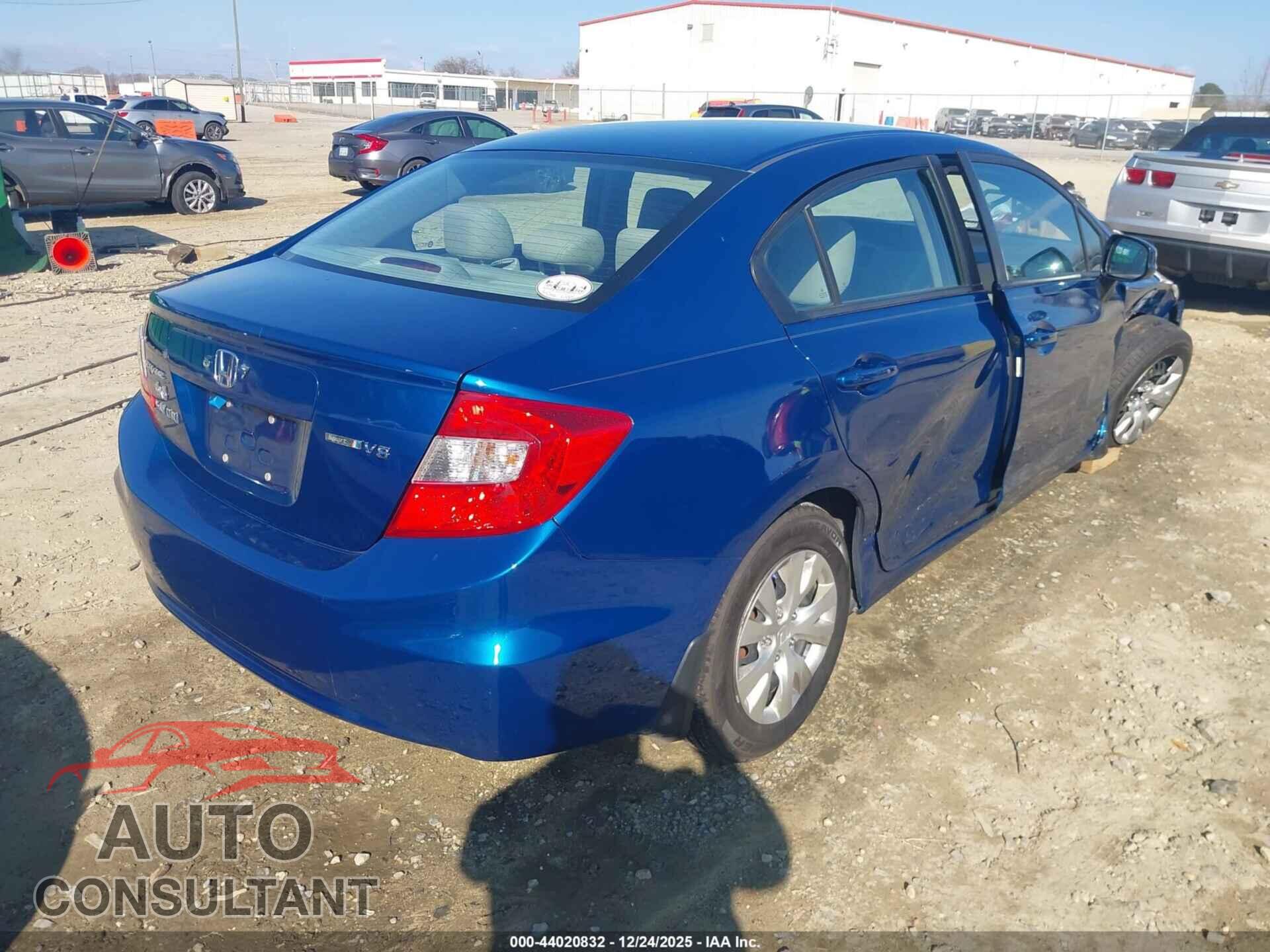 HONDA CIVIC 2012 - 2HGFB2F55CH561122