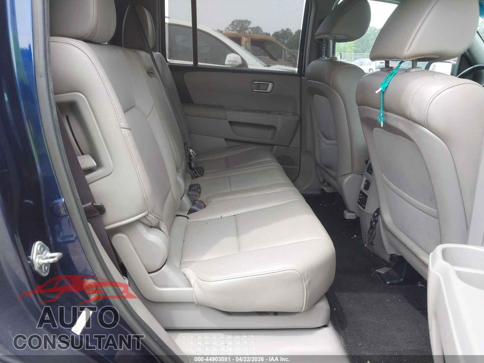 HONDA PILOT 2013 - 5FNYF3H9XDB032208