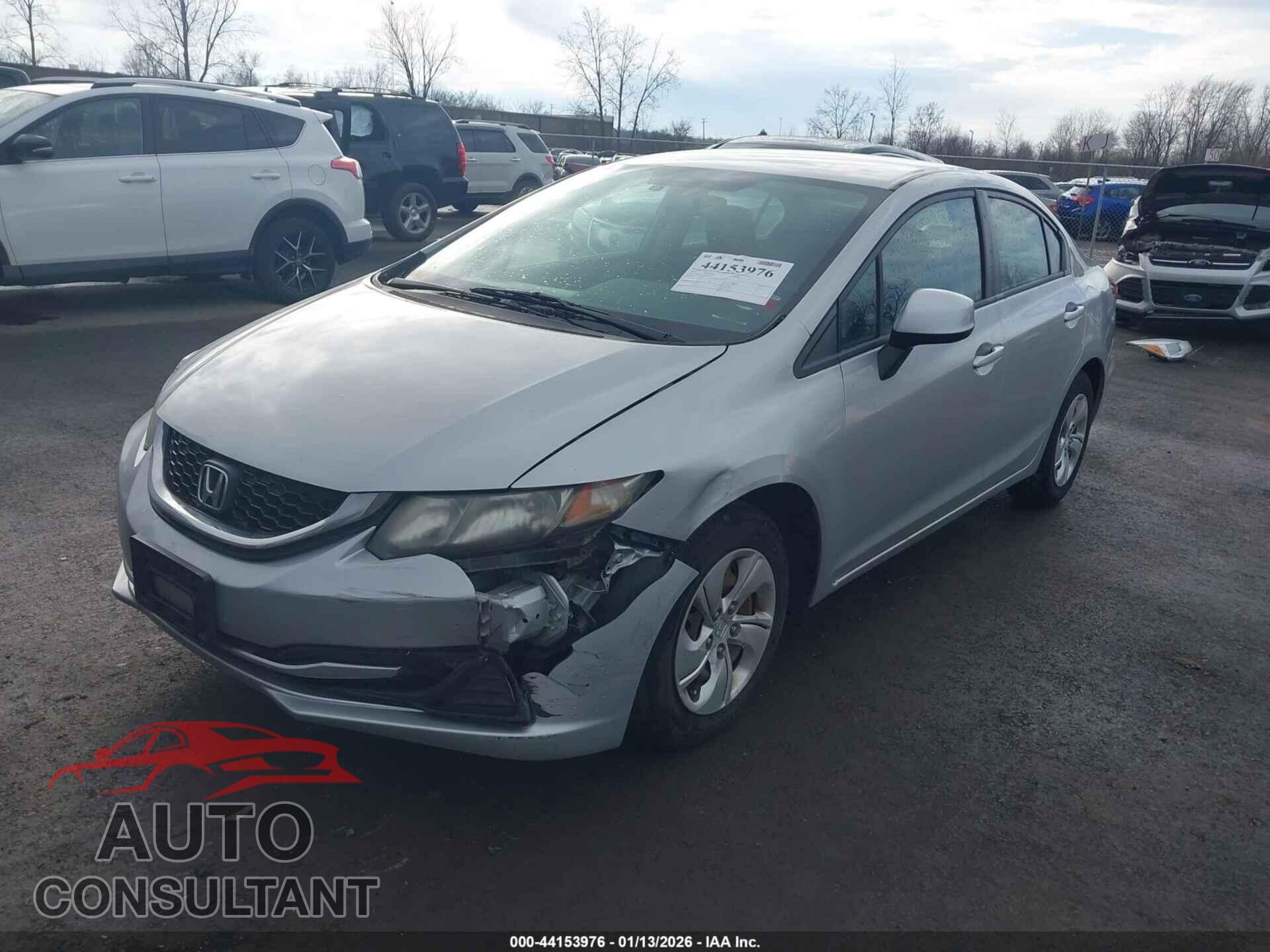 HONDA CIVIC 2013 - 19XFB2F52DE238061