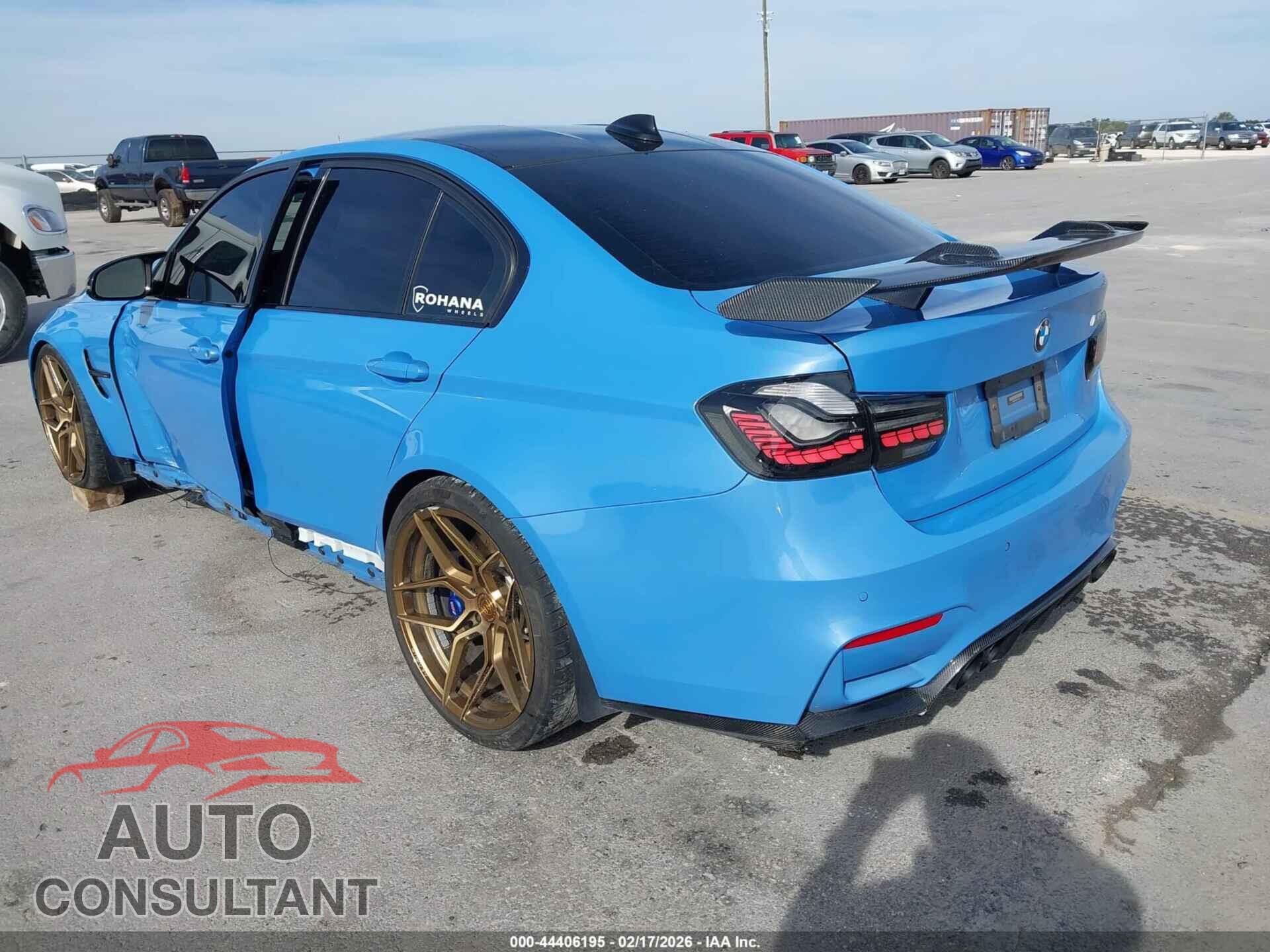 BMW M3 2018 - WBS8M9C52J5J78170