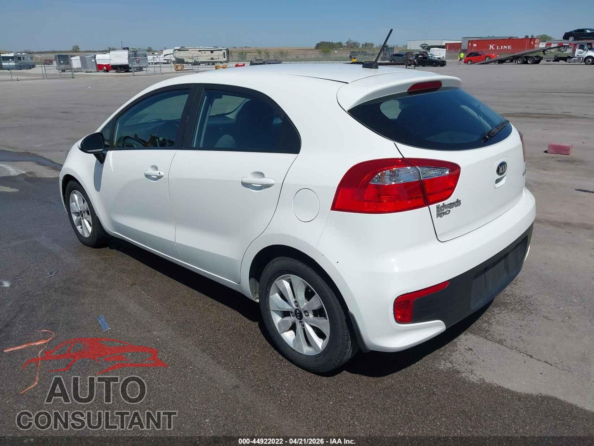 KIA RIO 2016 - KNADN5A38G6675107