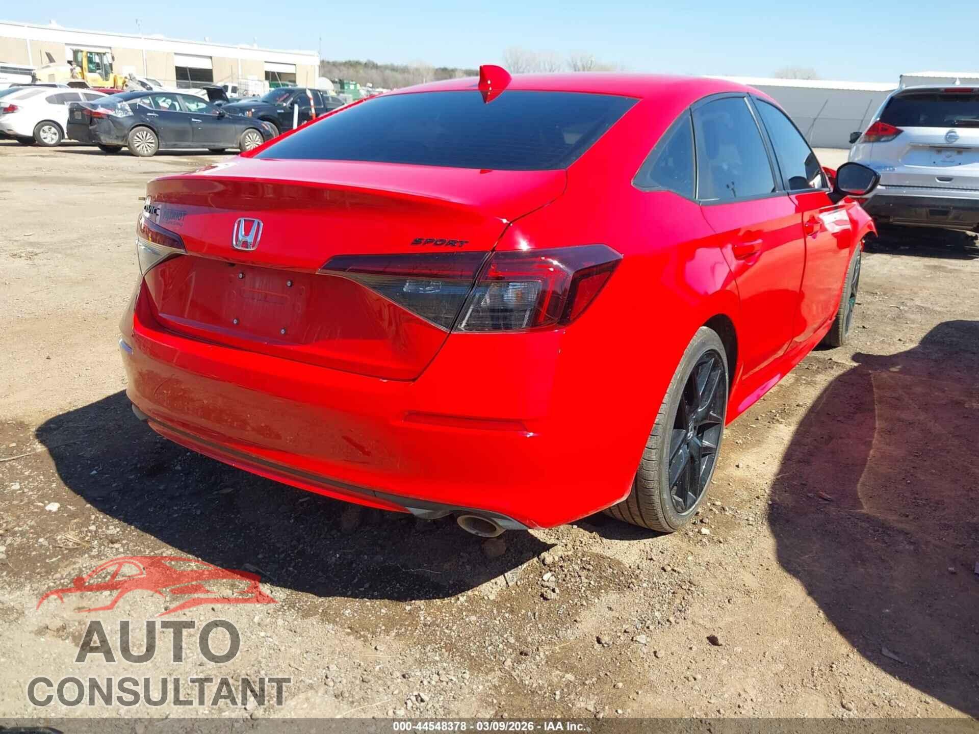 HONDA CIVIC 2026 - 28GFE2F58TH511497