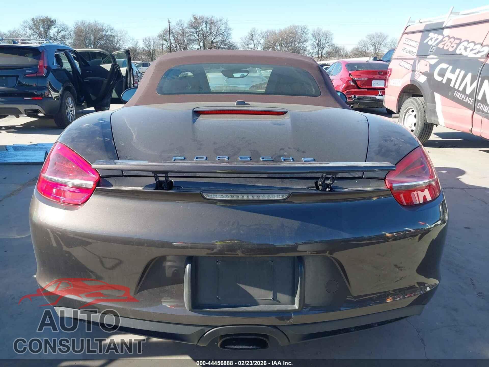 PORSCHE BOXSTER 2013 - WP0CA2A88DS114526
