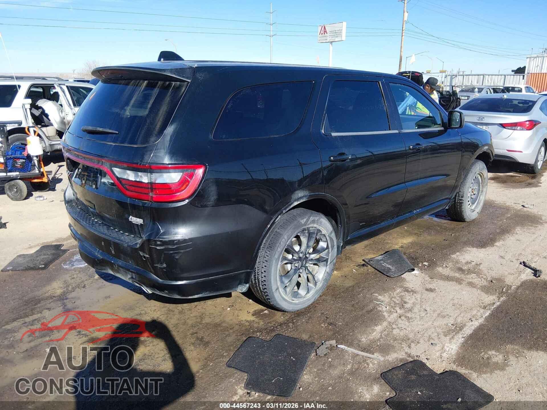 DODGE DURANGO 2021 - 1C4RDJAG0MC521382