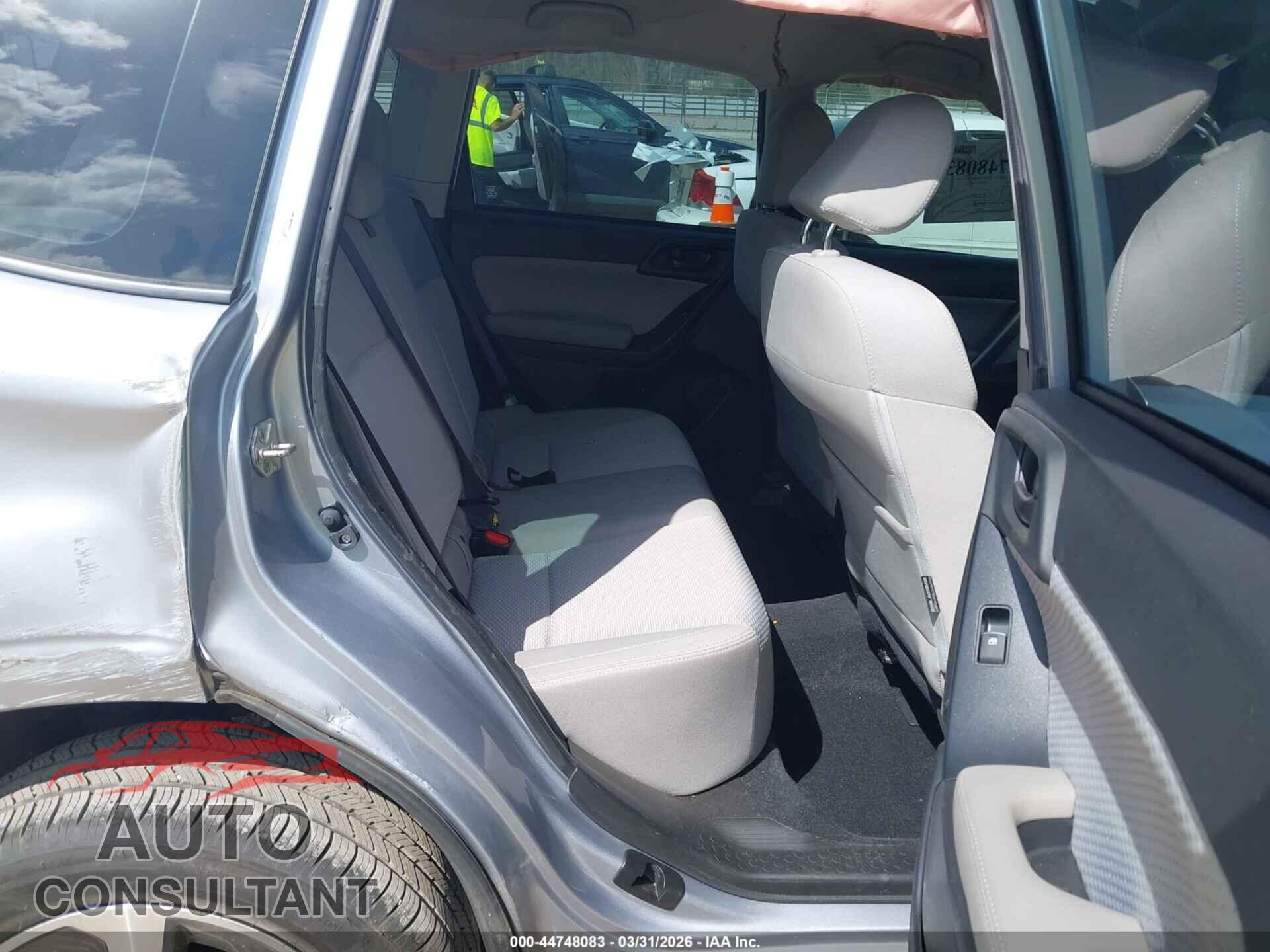 SUBARU FORESTER 2017 - JF2SJABC8HH507990