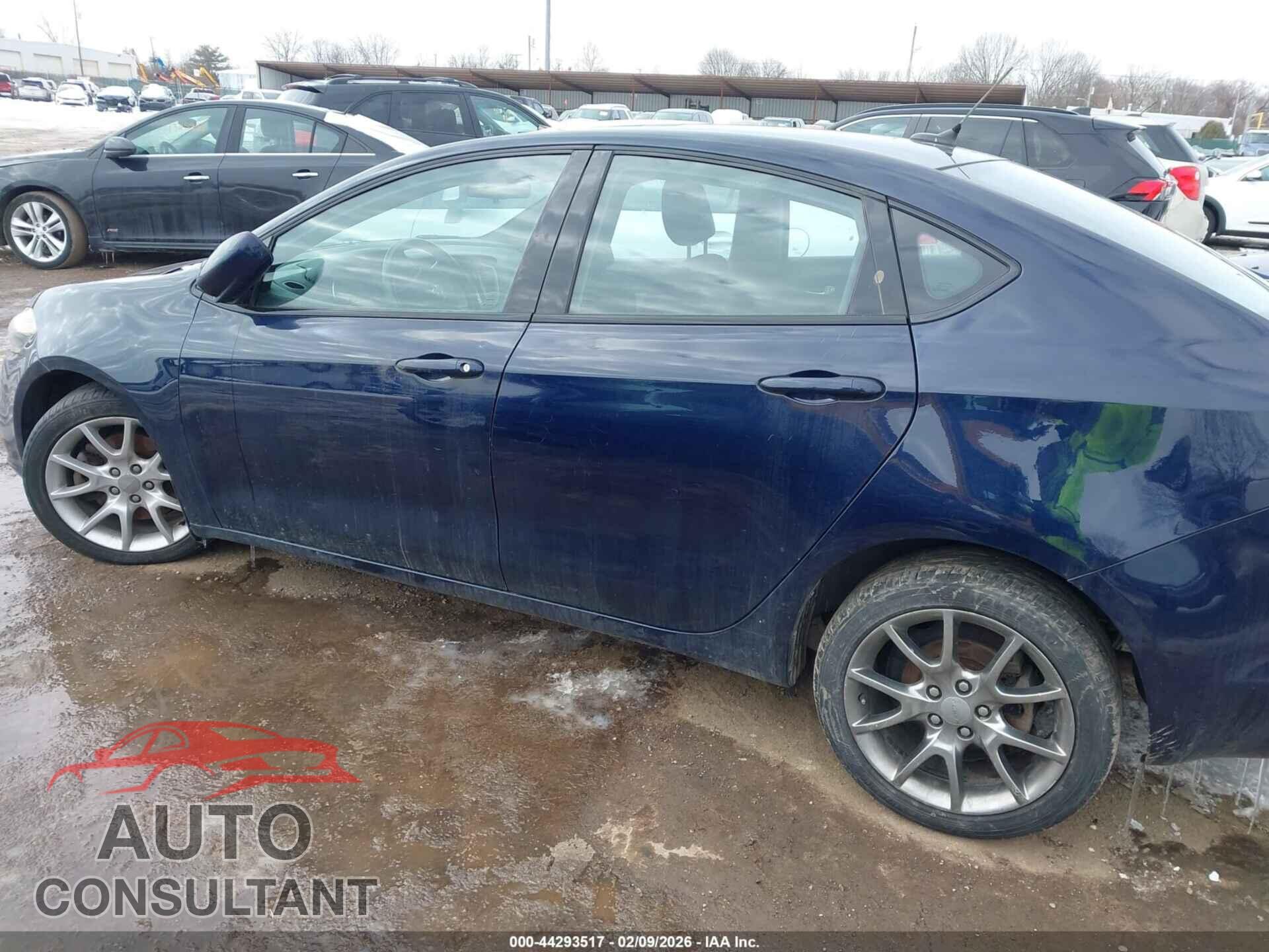 DODGE DART 2015 - 1C3CDFBB0FD141627