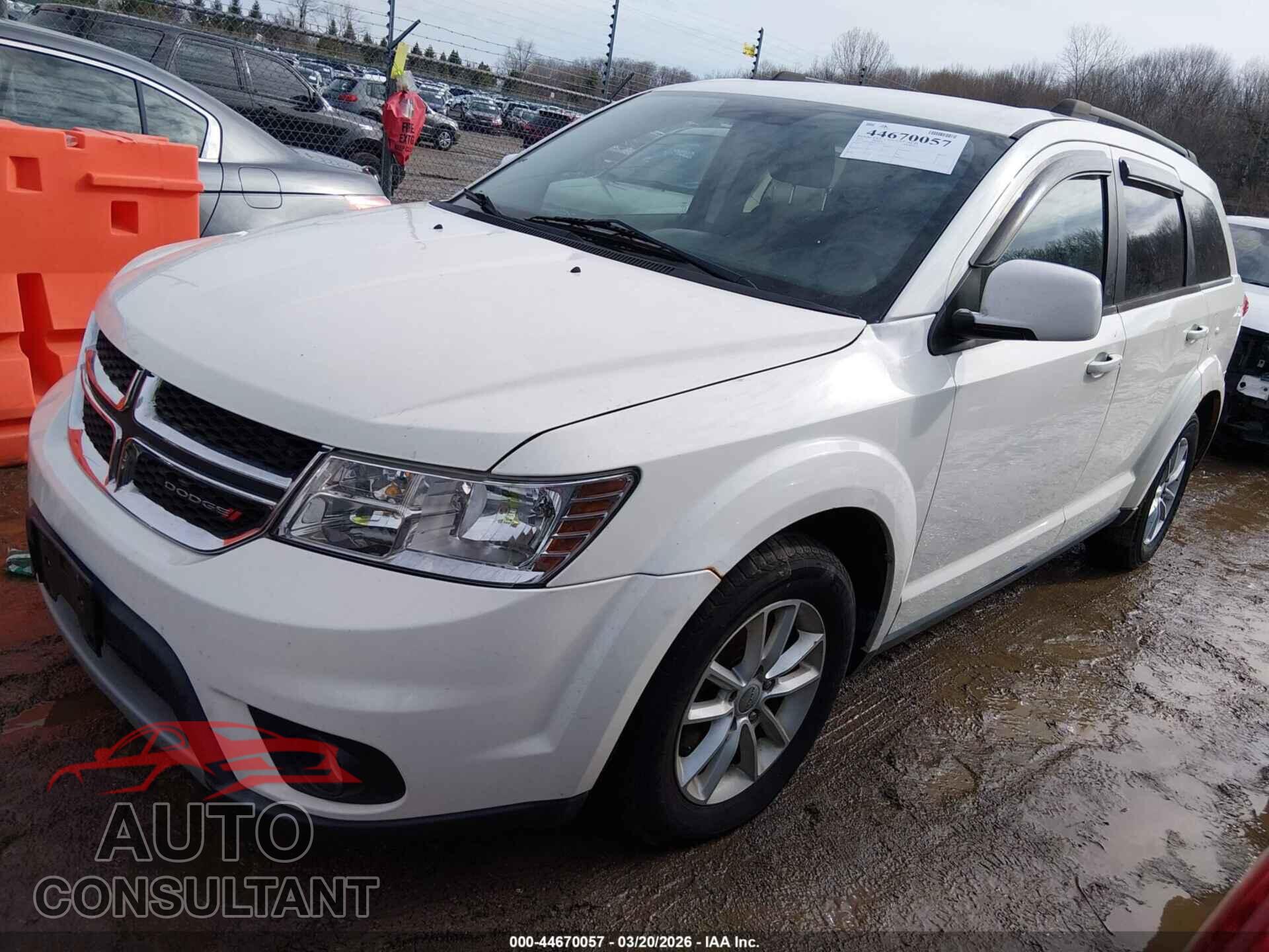 DODGE JOURNEY 2013 - 3C4PDCBB2DT532328