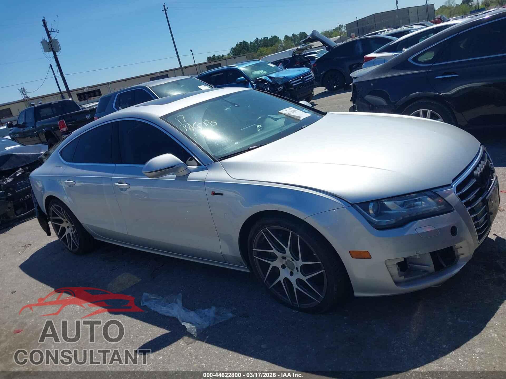 AUDI A7 2012 - WAUYGAFC4CN078498