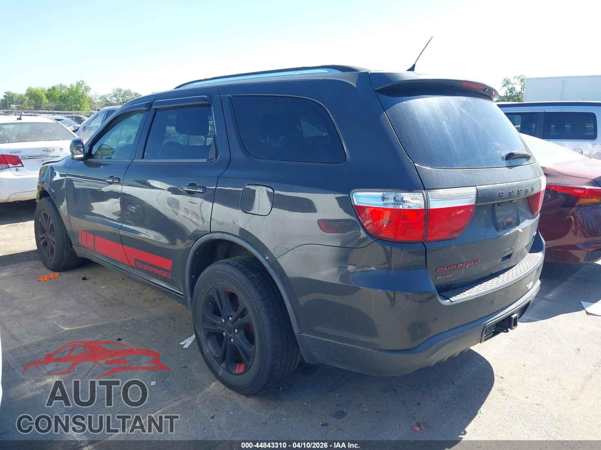DODGE DURANGO 2011 - 1D4RE4GG1BC653623