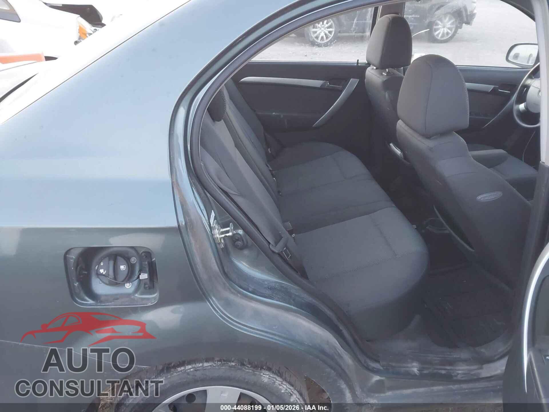 CHEVROLET AVEO 2010 - KL1TD5DE8AB100381
