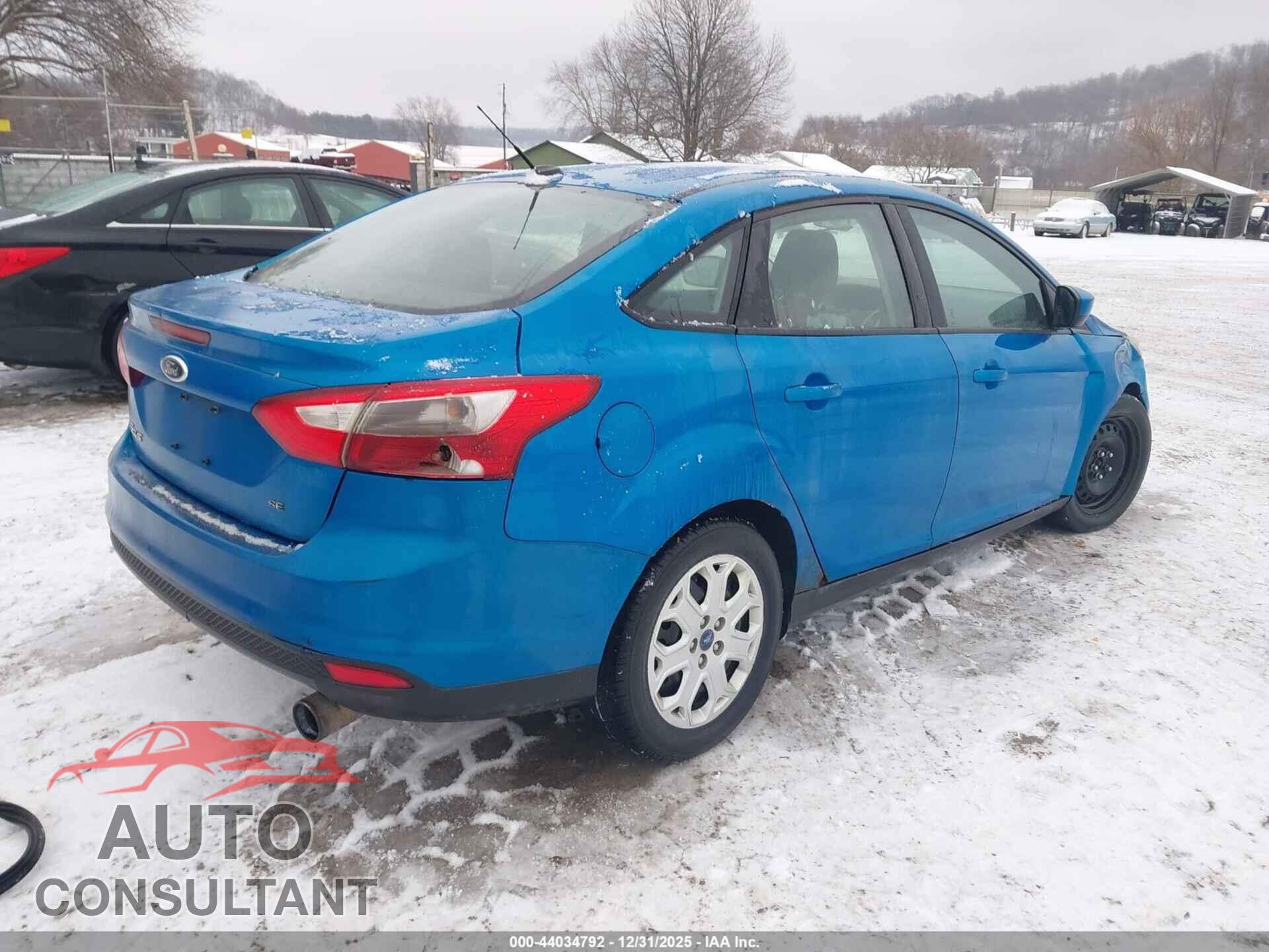 FORD FOCUS 2012 - 1FAHP3F2XCL233515