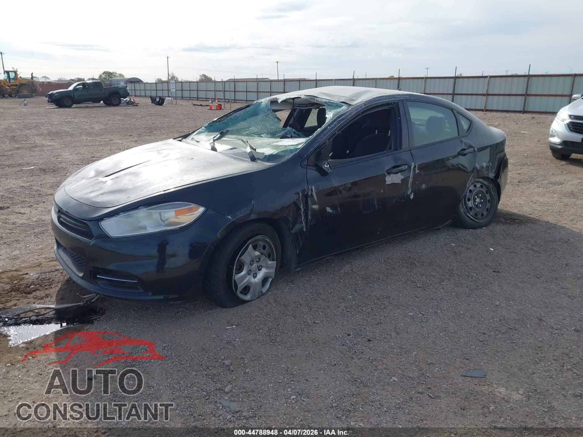 DODGE DART 2015 - 1C3CDFAA4FD346327